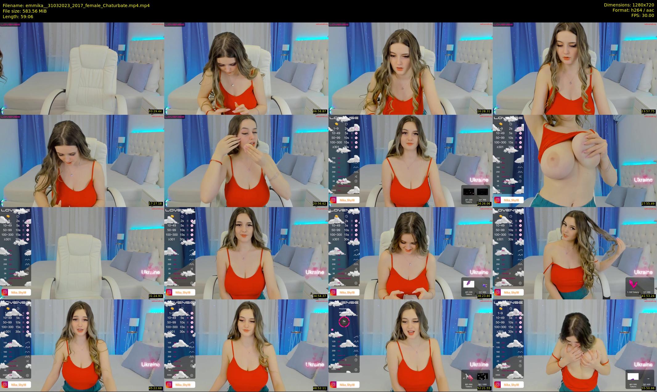 emmika_ — 60 minute Chaturbate female cam show recording, 720p, Mar 31, 2023