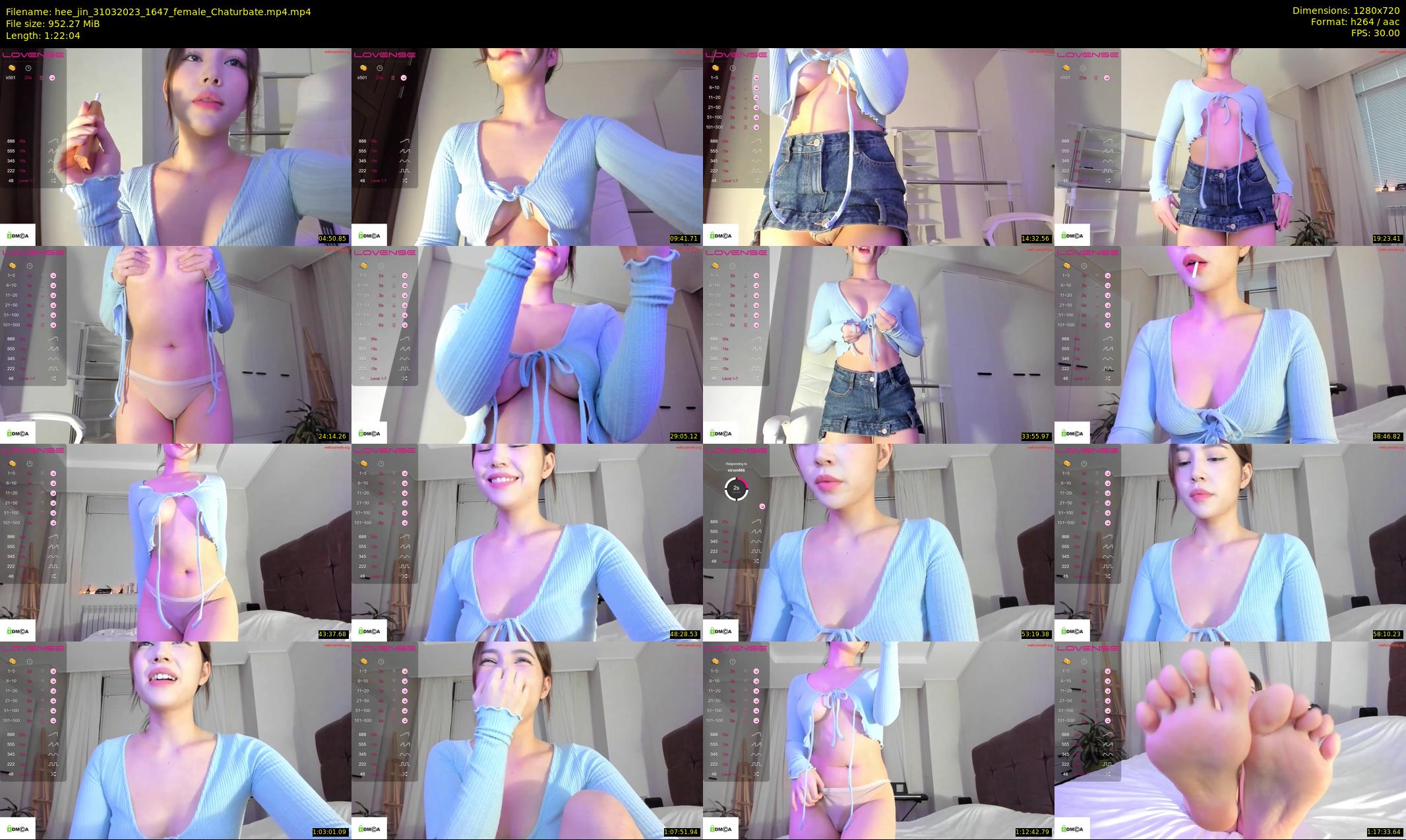 hee_jin — 83 minute Chaturbate female cam show recording, 720p, Mar 31, 2023