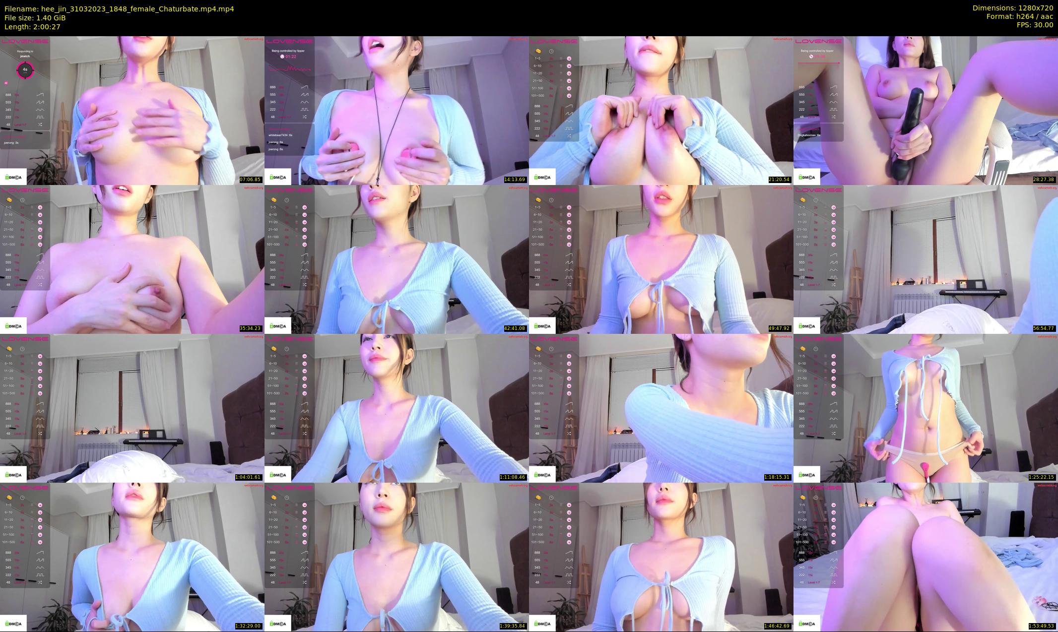 hee_jin — 121 minute Chaturbate female cam show recording, 720p, Mar 31, 2023