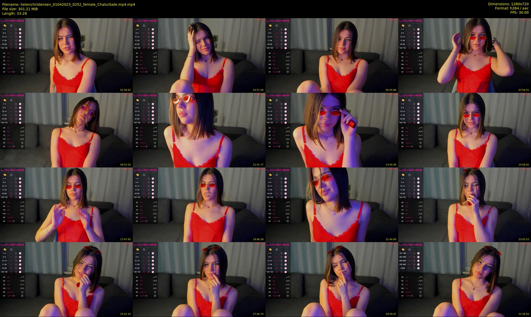 helenchristensen — 34 minute Chaturbate female cam show recording, 720p, Apr 1, 2023