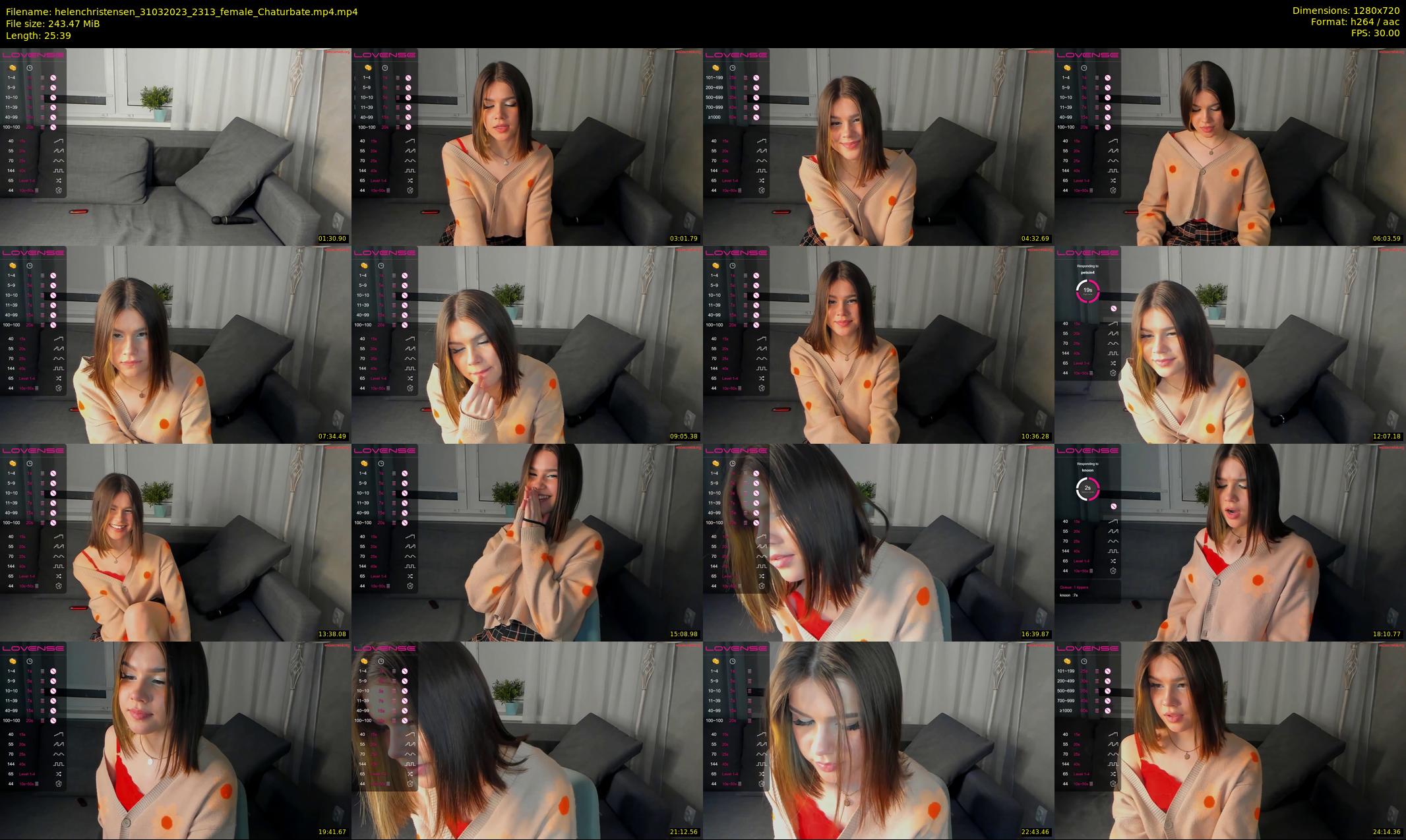helenchristensen — 26 minute Chaturbate female cam show recording, 720p, Mar 31, 2023
