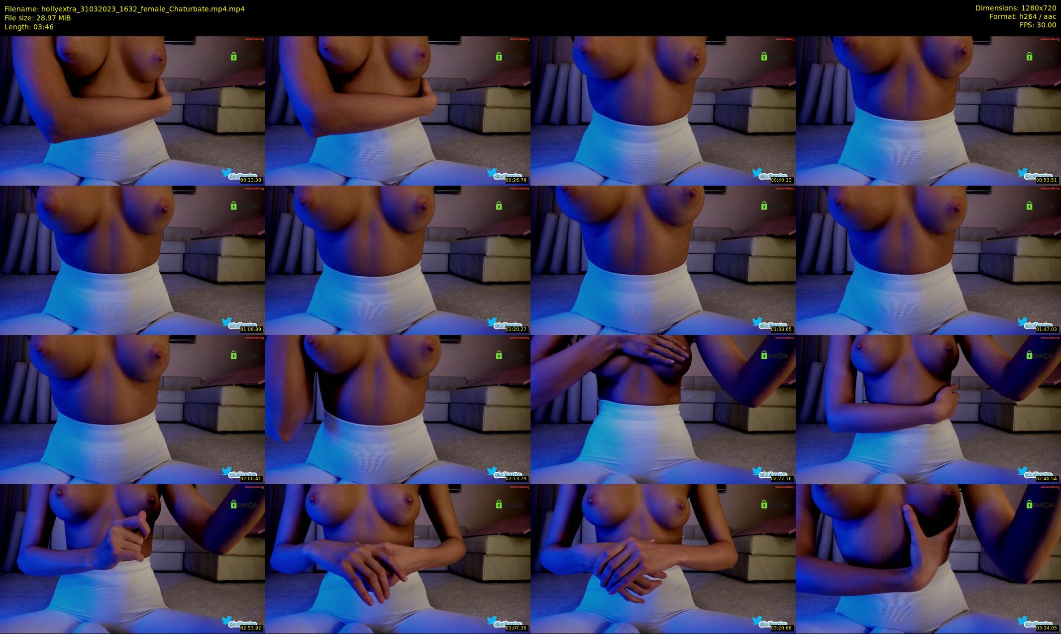 hollyextra — 4 minute Chaturbate female cam show recording, 720p, Mar 31, 2023