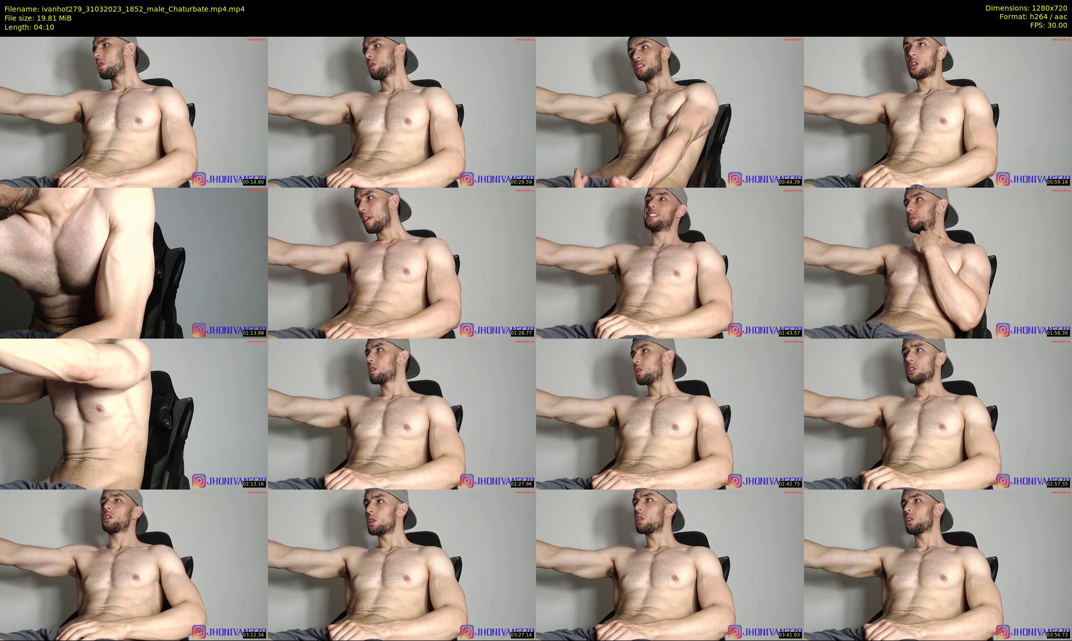 ivanhot279 — 5 minute Chaturbate male cam show recording, 720p, Mar 31, 2023