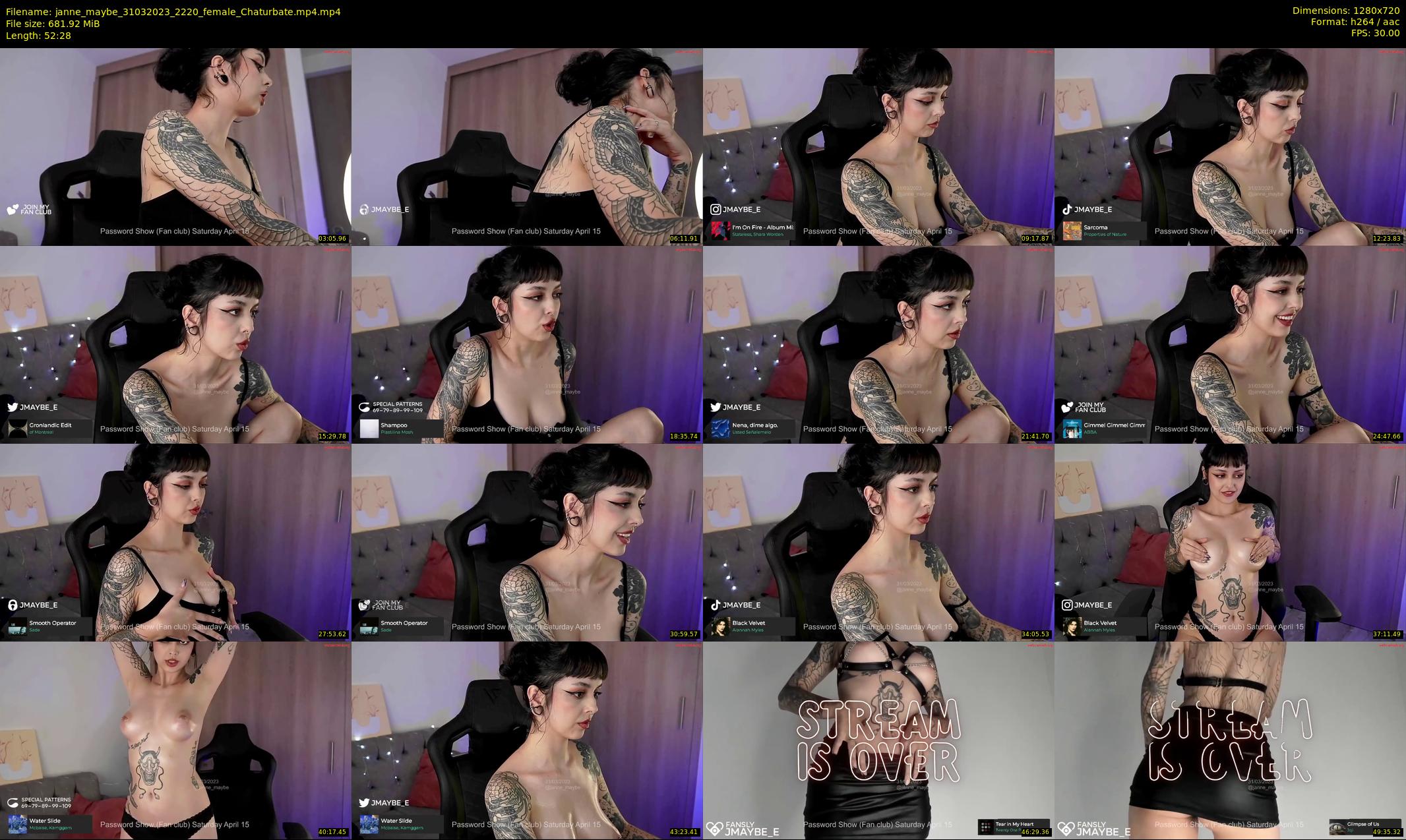 janne_maybe — 53 minute Chaturbate female cam show recording, 720p, Mar 31, 2023