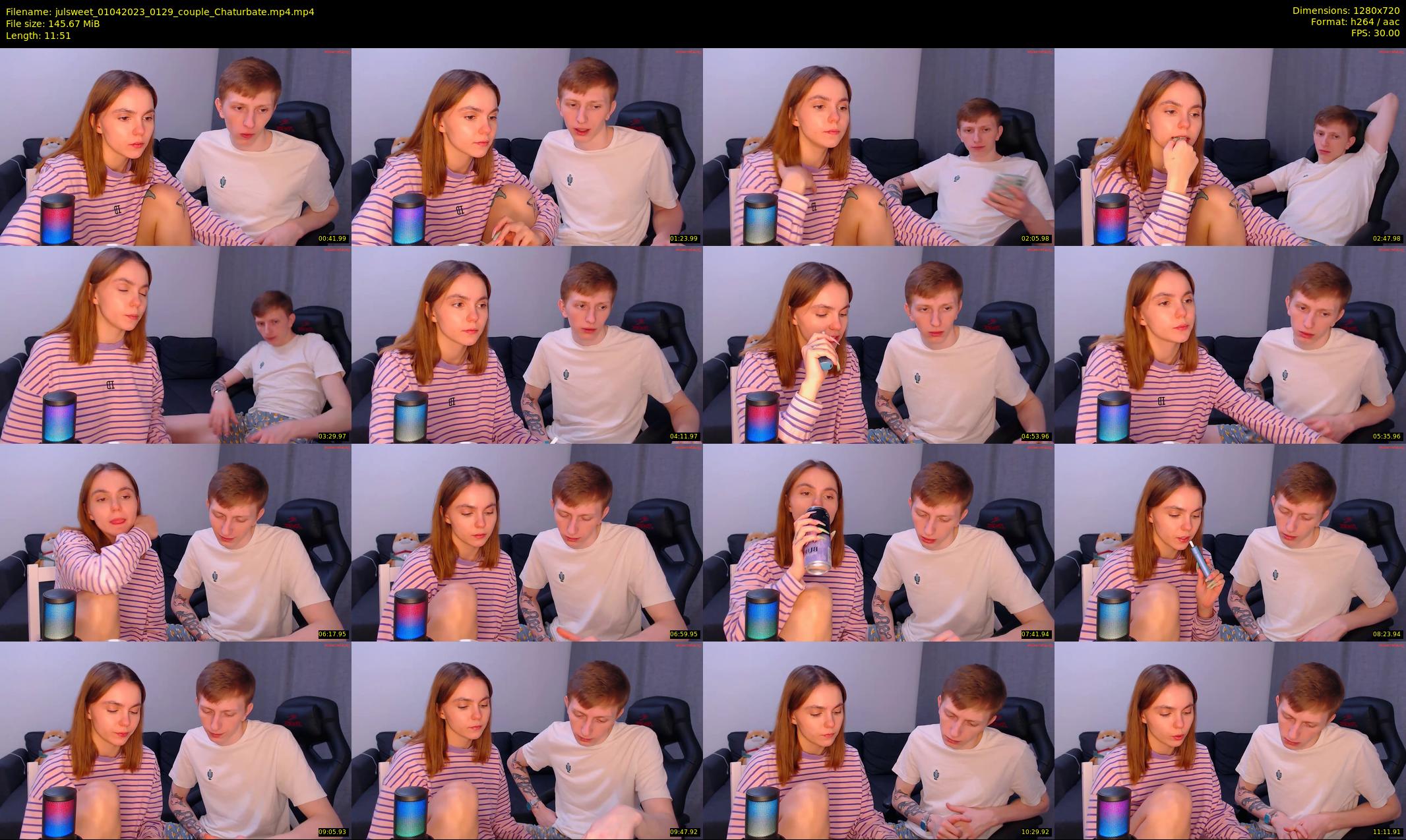 julsweet — 12 minute Chaturbate male cam show recording, 720p, Apr 1, 2023