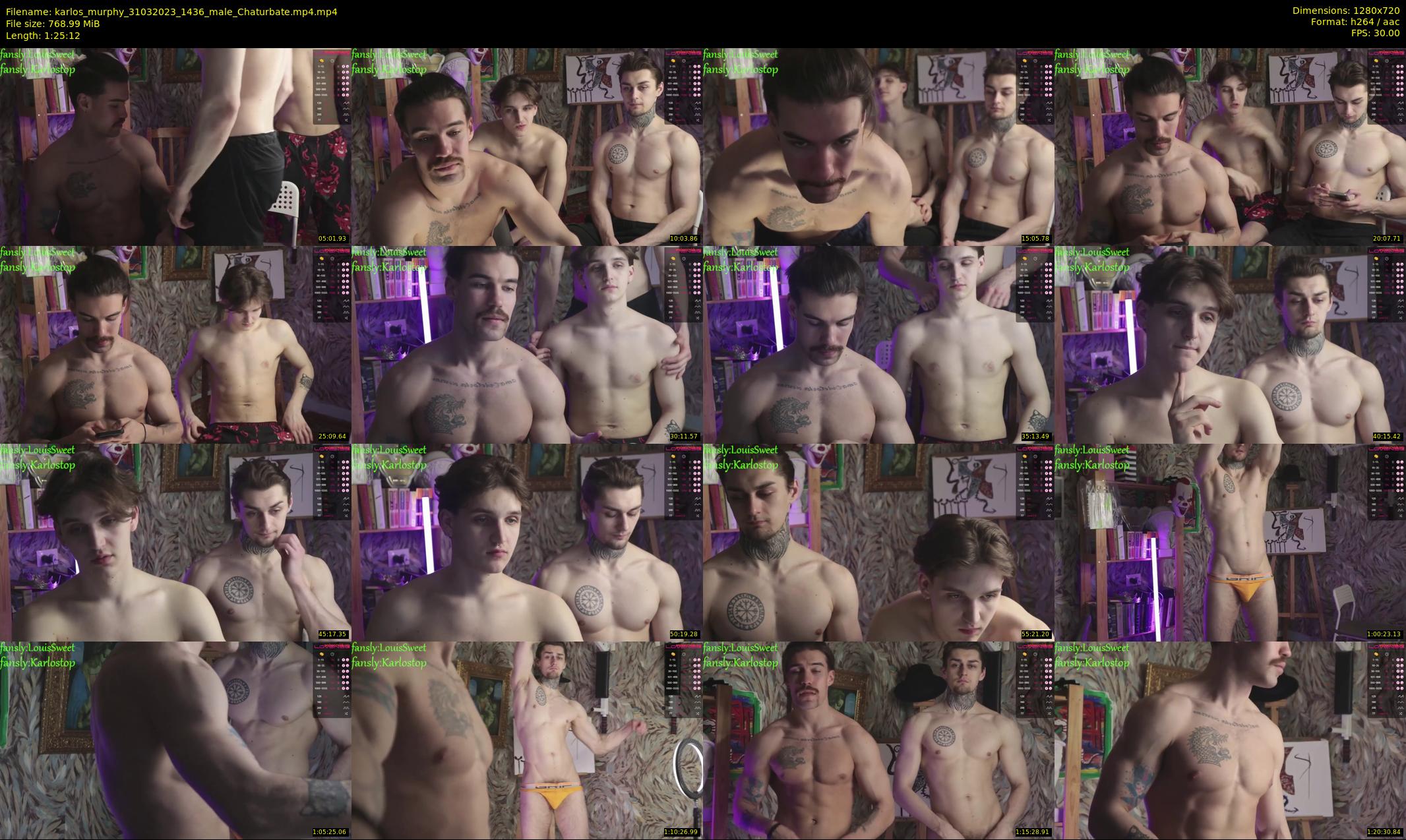 karlos_murphy — 86 minute Chaturbate male cam show recording, 720p, Mar 31, 2023
