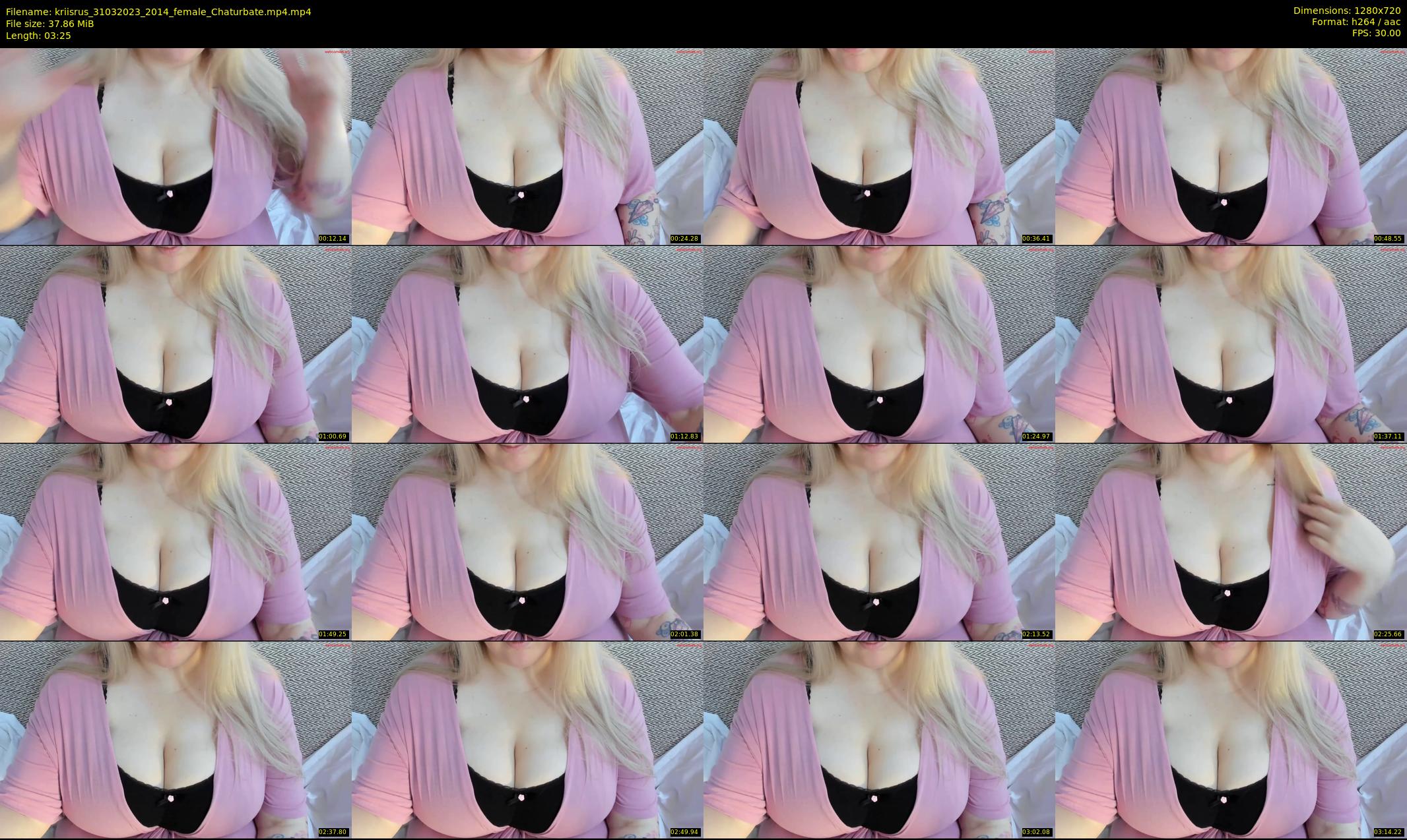 kriisrus — 4 minute Chaturbate female cam show recording, 720p, Mar 31, 2023