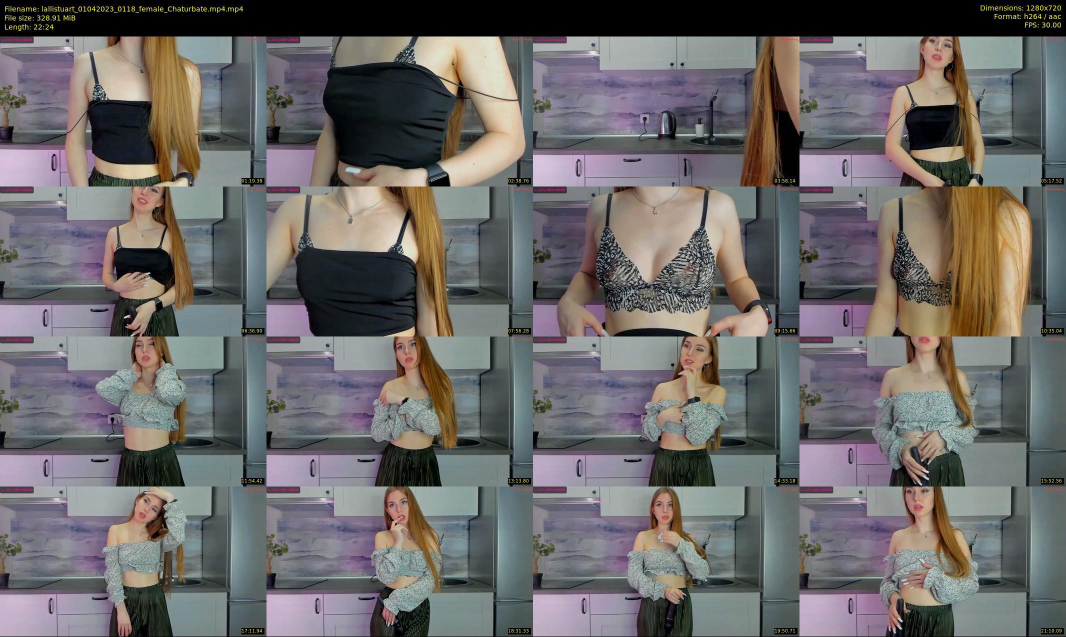 lallistuart — 23 minute Chaturbate female cam show recording, 720p, Apr 1, 2023