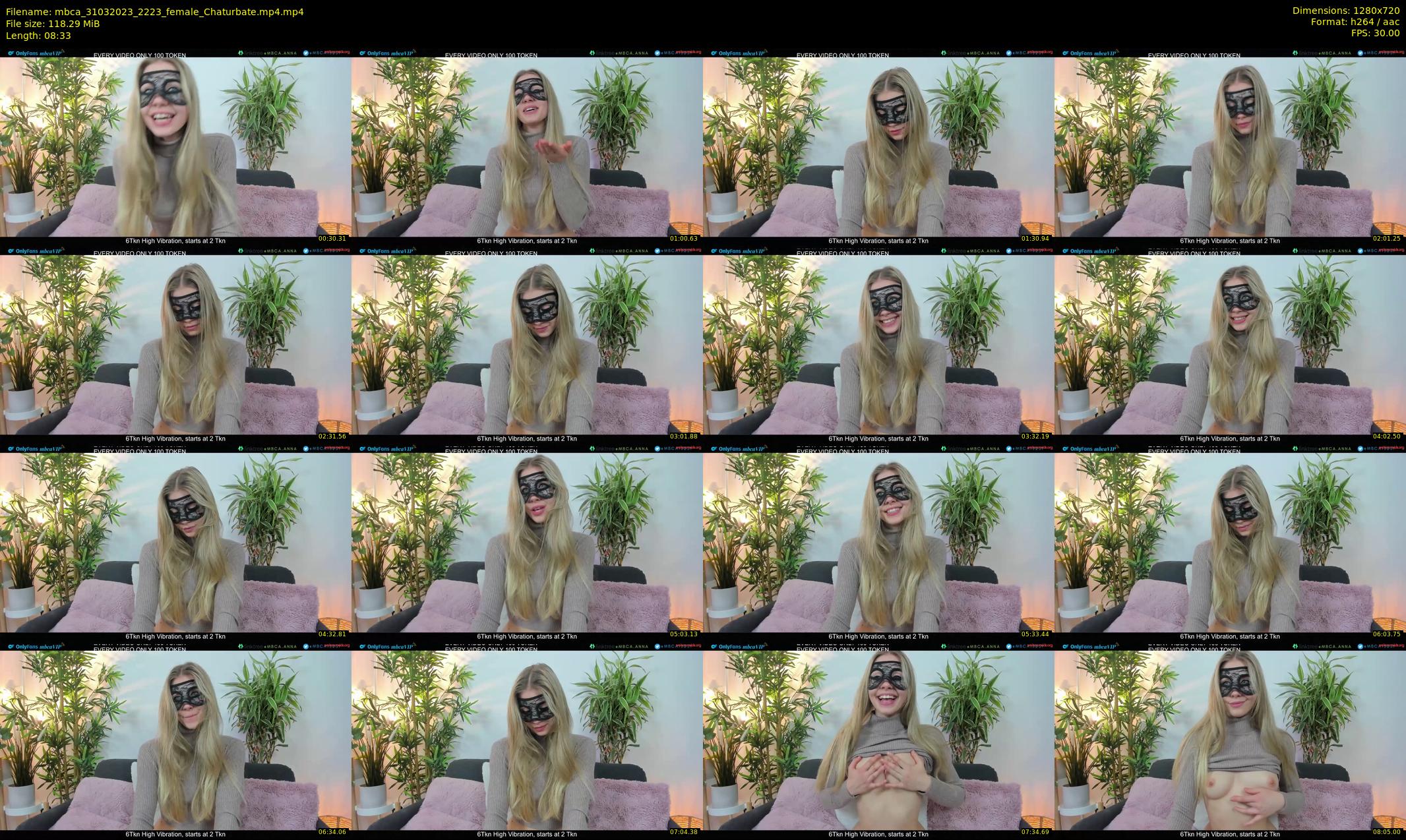 mbca — 9 minute Chaturbate couple cam show recording, 720p, Mar 31, 2023