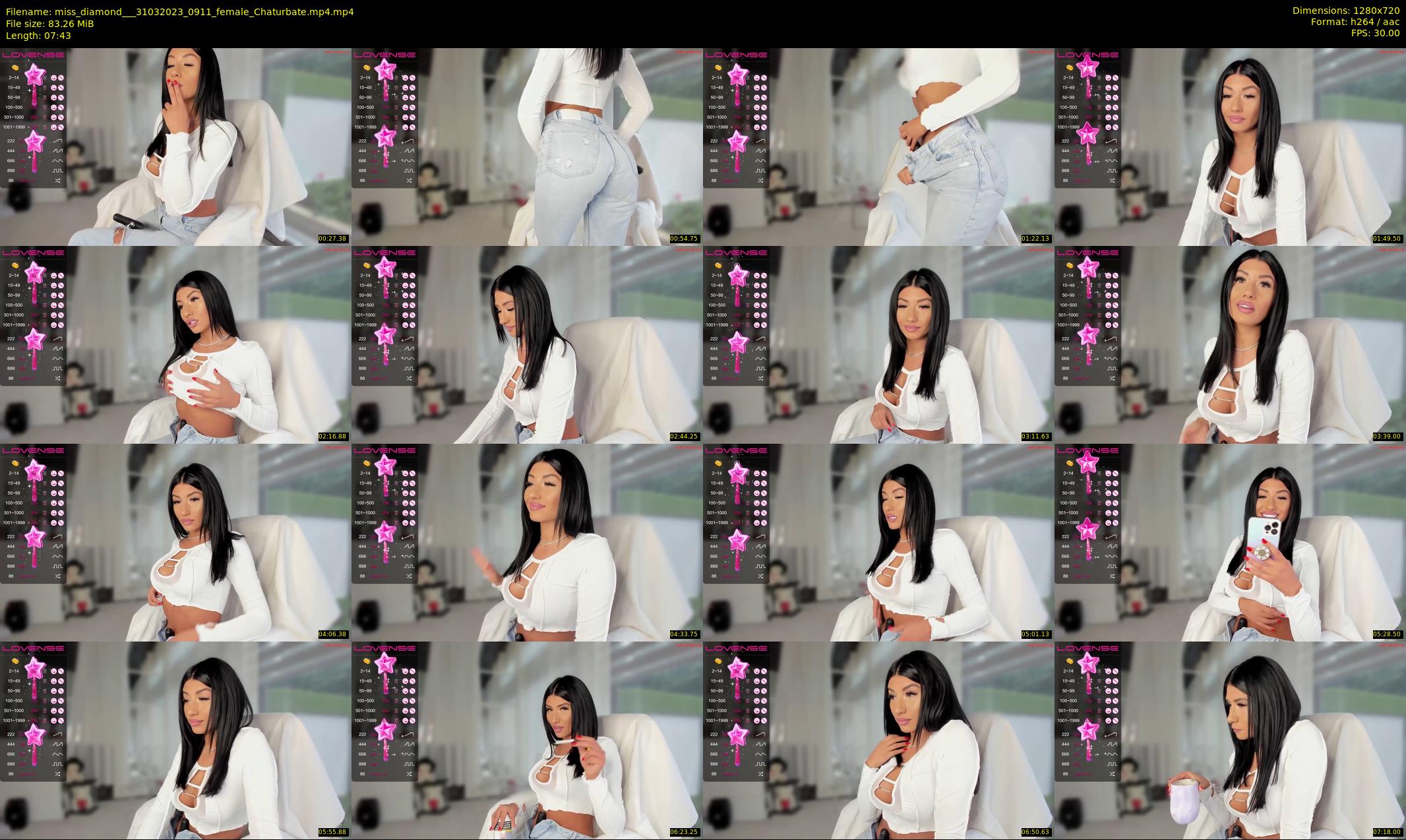 miss_diamond__ — 8 minute Chaturbate female cam show recording, 720p, Mar 31, 2023