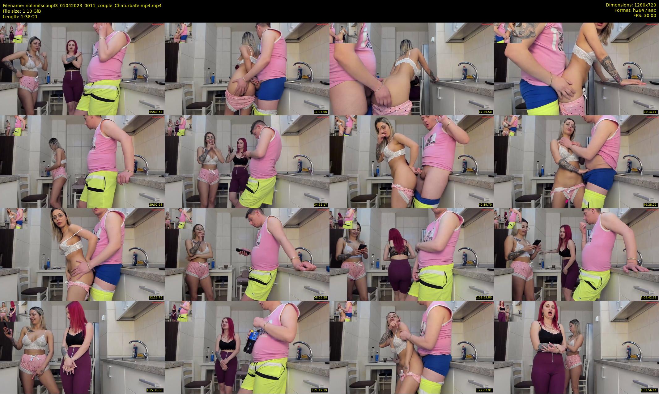 nolimitscoupl3 — 99 minute Chaturbate couple cam show recording, 720p, Apr 1, 2023