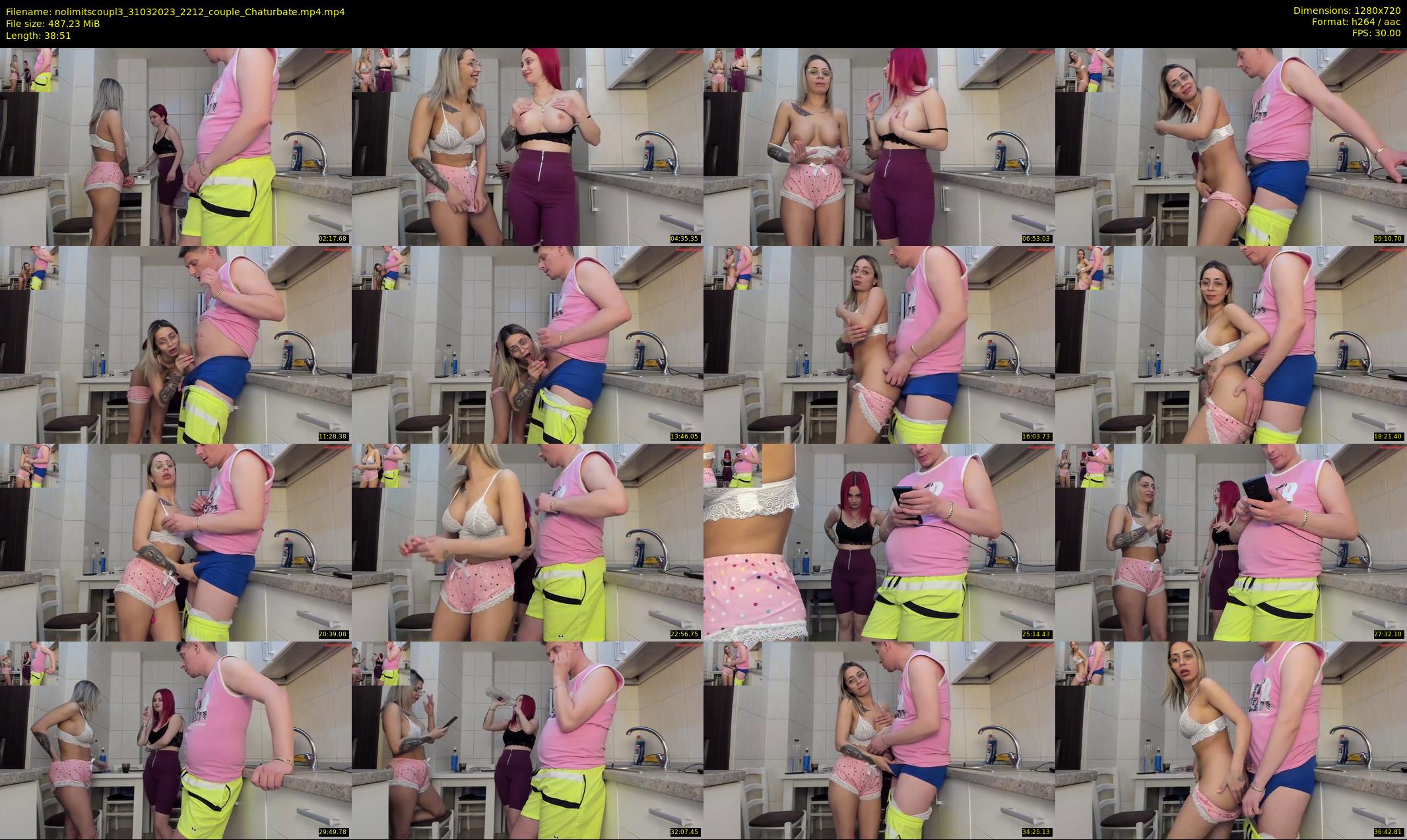 nolimitscoupl3 — 39 minute Chaturbate couple cam show recording, 720p, Mar 31, 2023