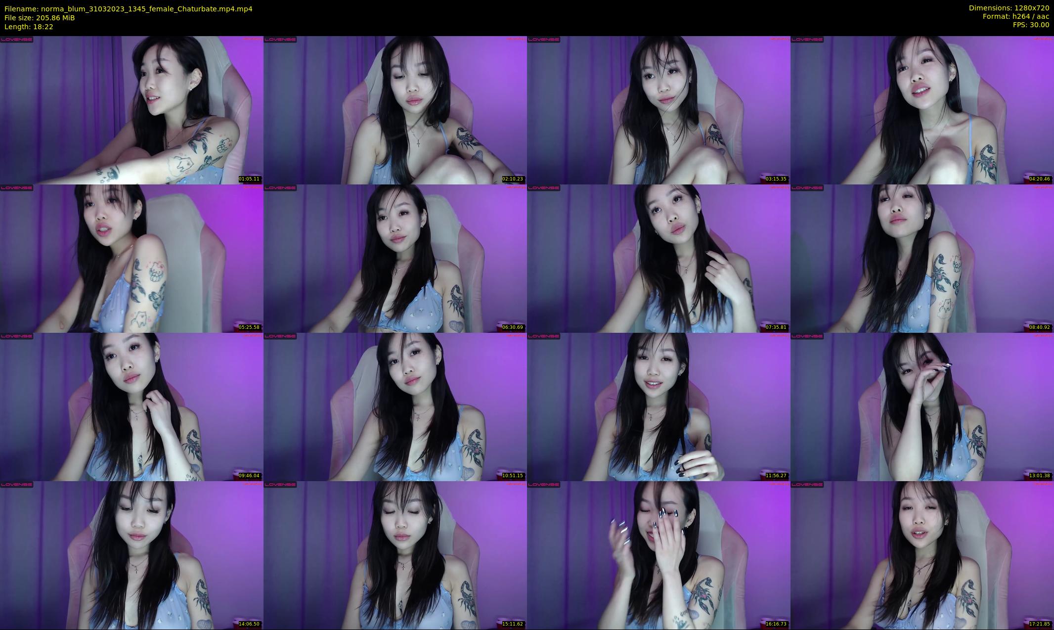 norma_blum — 19 minute Chaturbate female cam show recording, 720p, Mar 31, 2023
