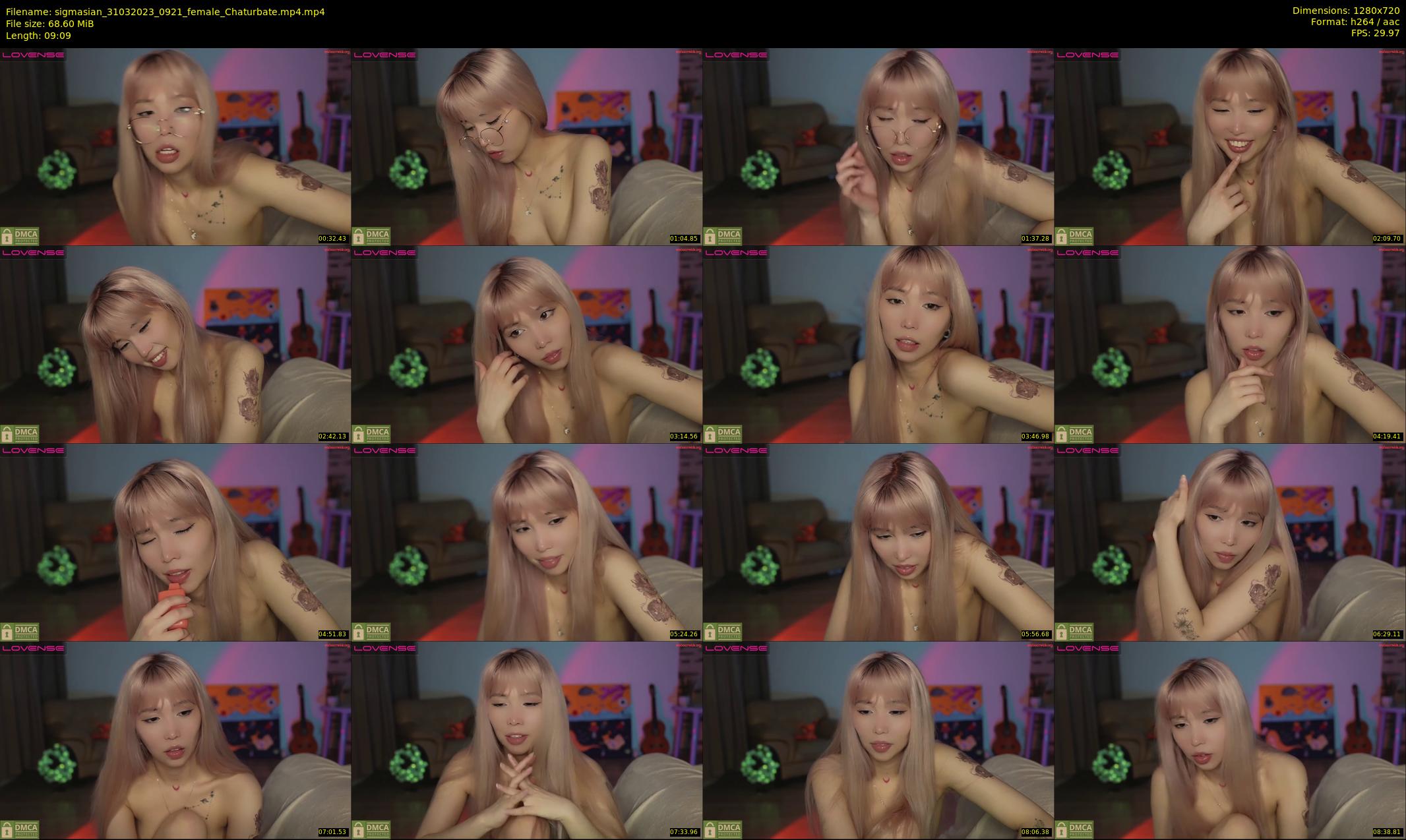 sigmasian — 10 minute Chaturbate female cam show recording, 720p, Mar 31, 2023