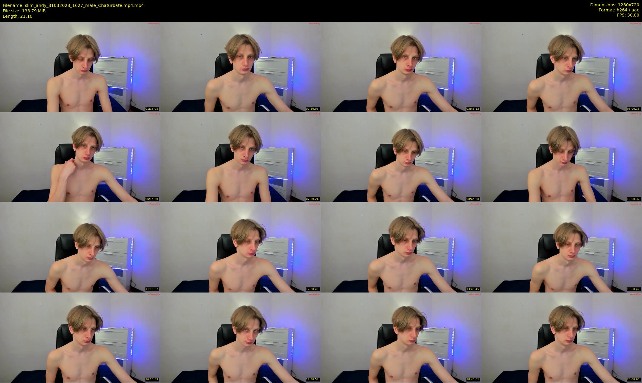 slim_andy — 22 minute Chaturbate male cam show recording, 720p, Mar 31, 2023