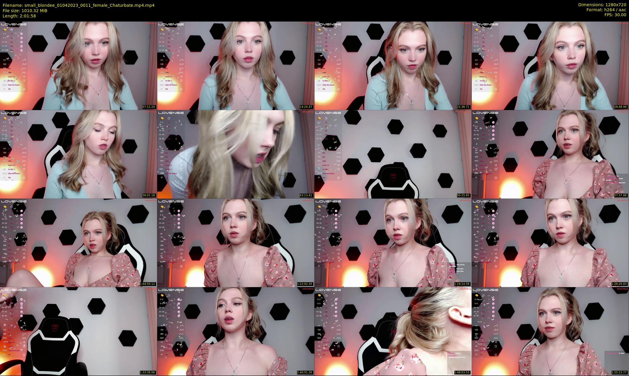 small_blondee — 122 minute Chaturbate female cam show recording, 720p, Apr 1, 2023