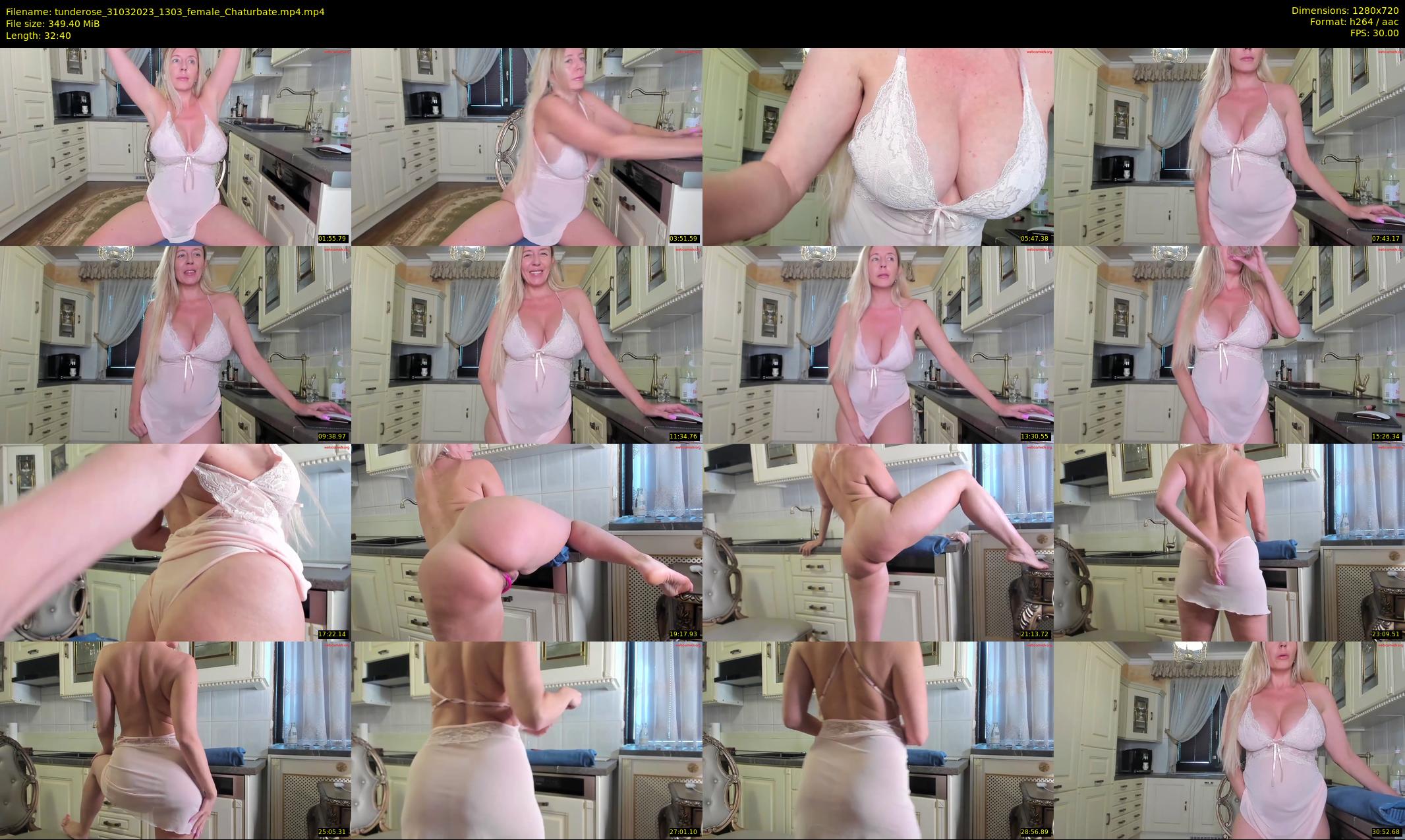 tunderose — 33 minute Chaturbate female cam show recording, 720p, Mar 31, 2023