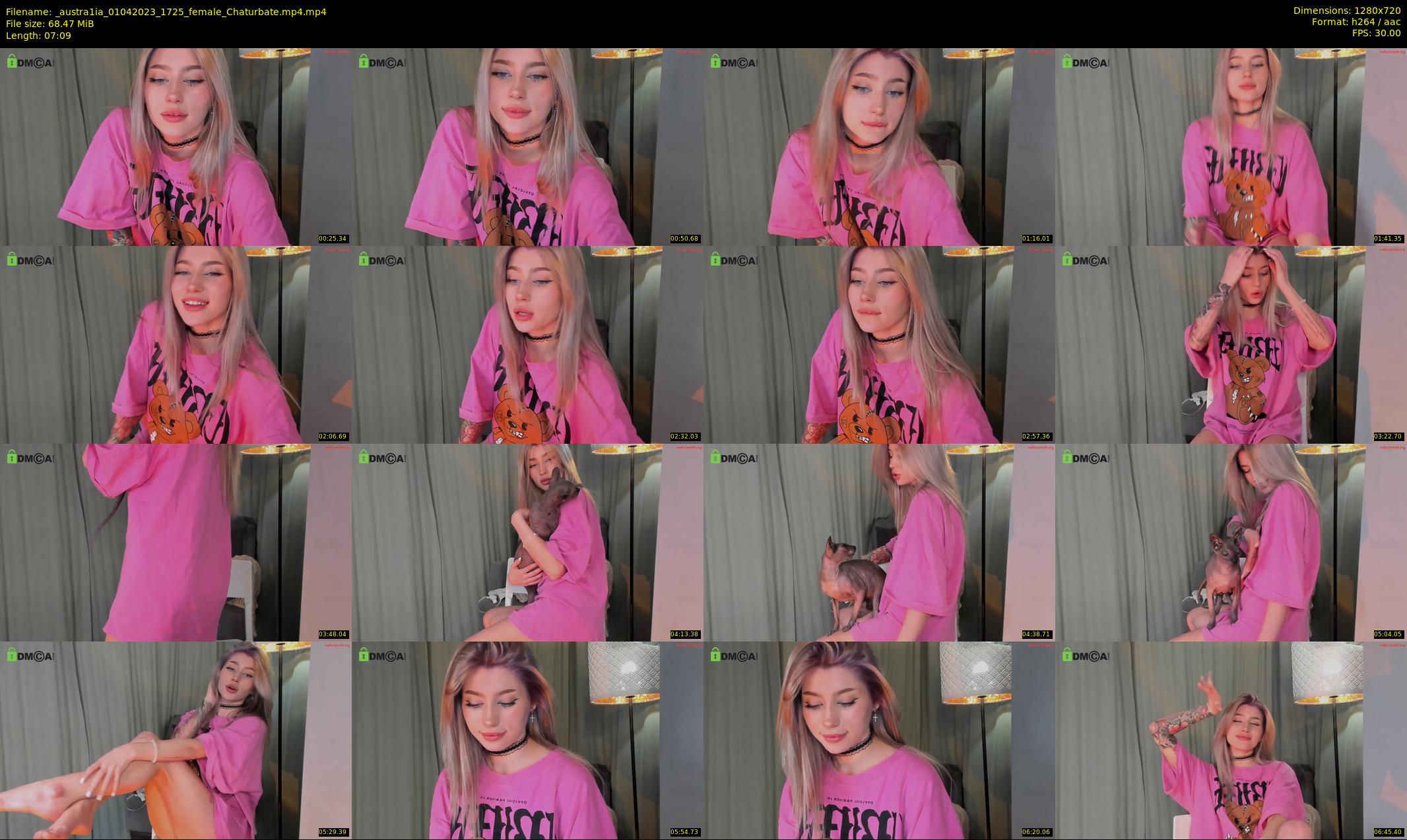 _austra1ia — 8 minute Chaturbate female cam show recording, 720p, Apr 1, 2023
