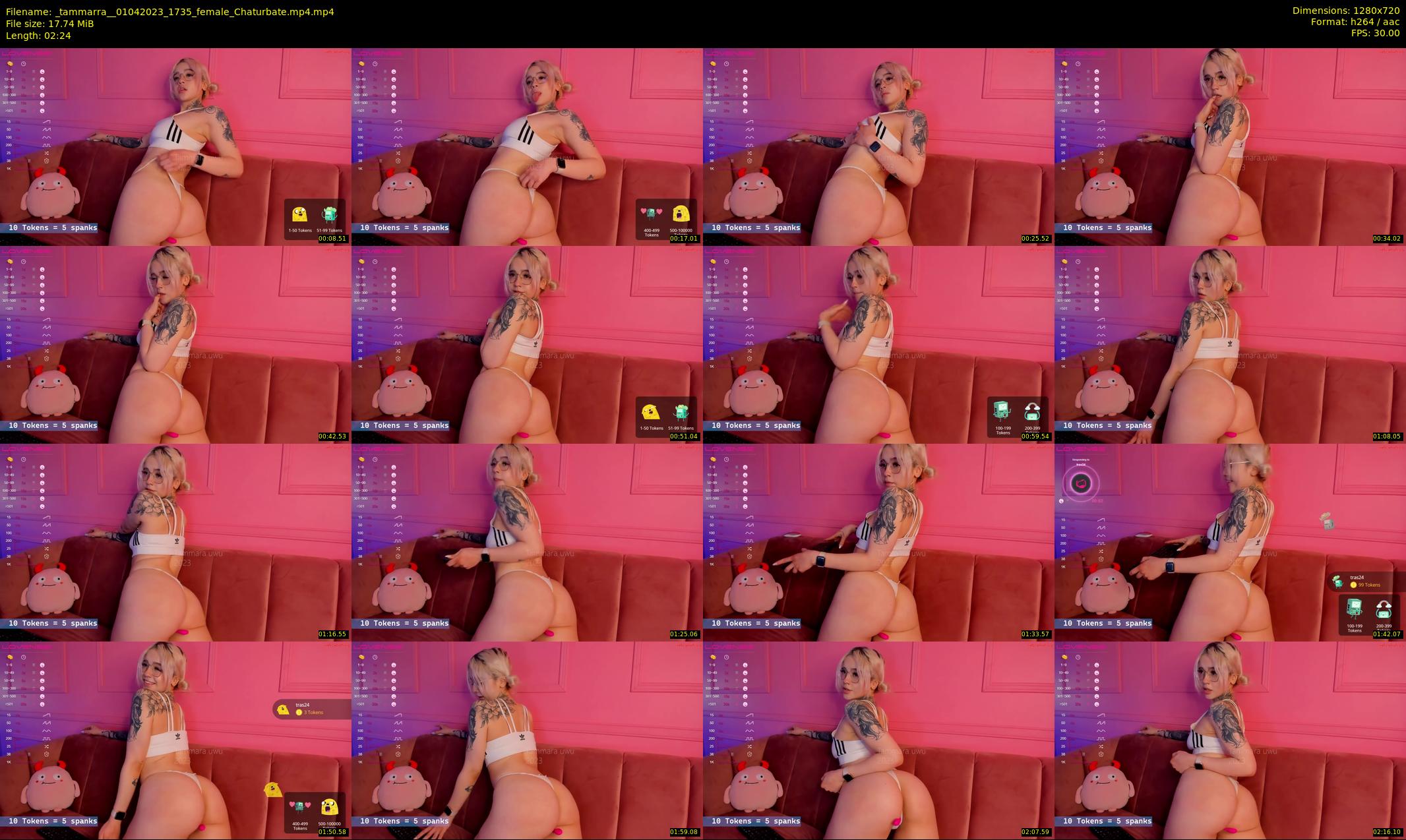 _tammarra_ — 3 minute Chaturbate female cam show recording, 720p, Apr 1, 2023