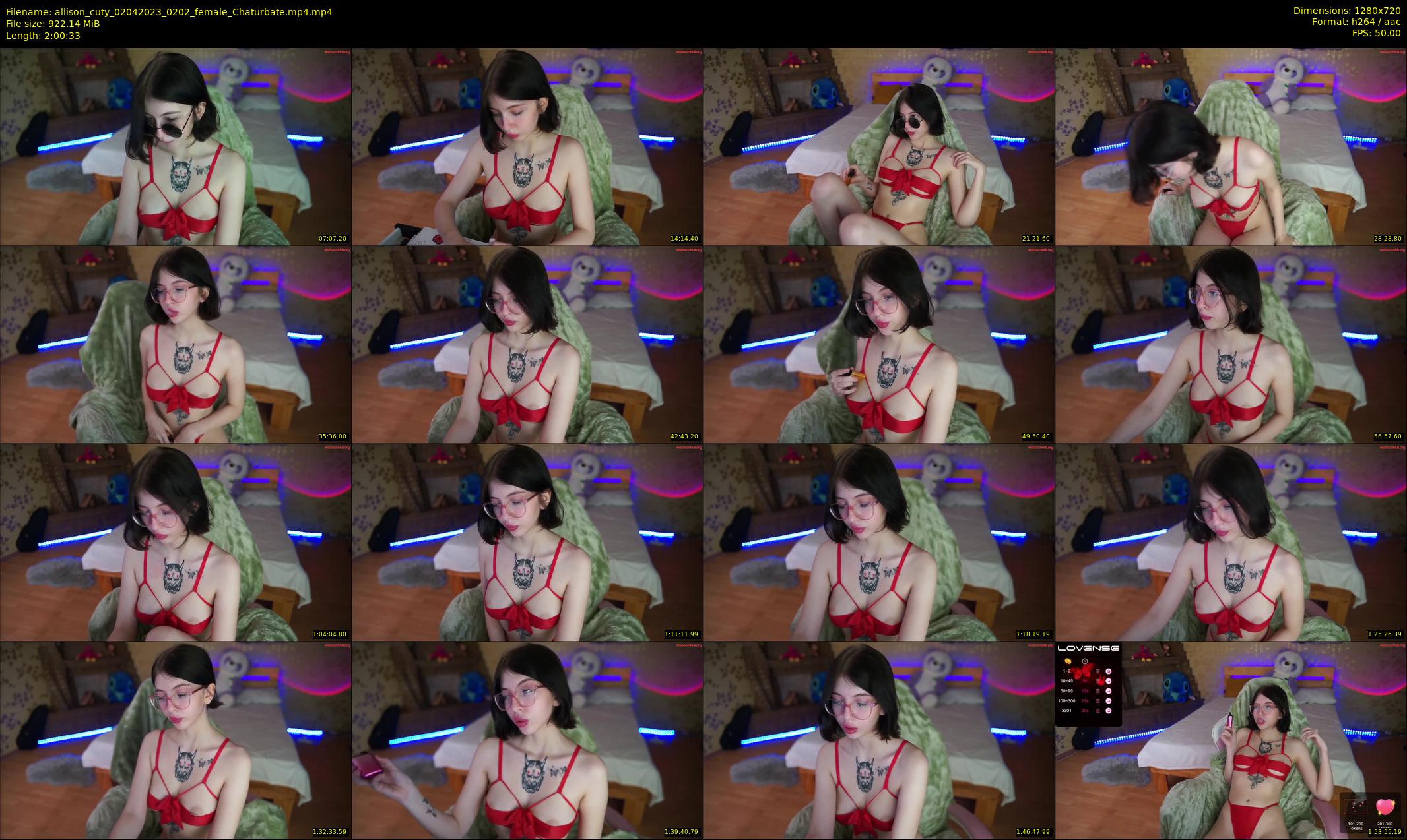allison_cuty — 121 minute Chaturbate female cam show recording, 720p, Apr 2, 2023
