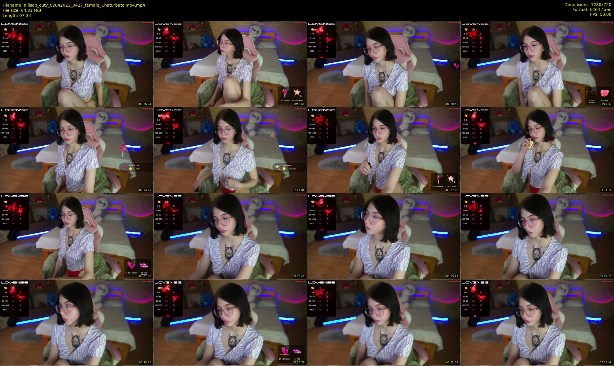 allison_cuty — 8 minute Chaturbate female cam show recording, 720p, Apr 2, 2023