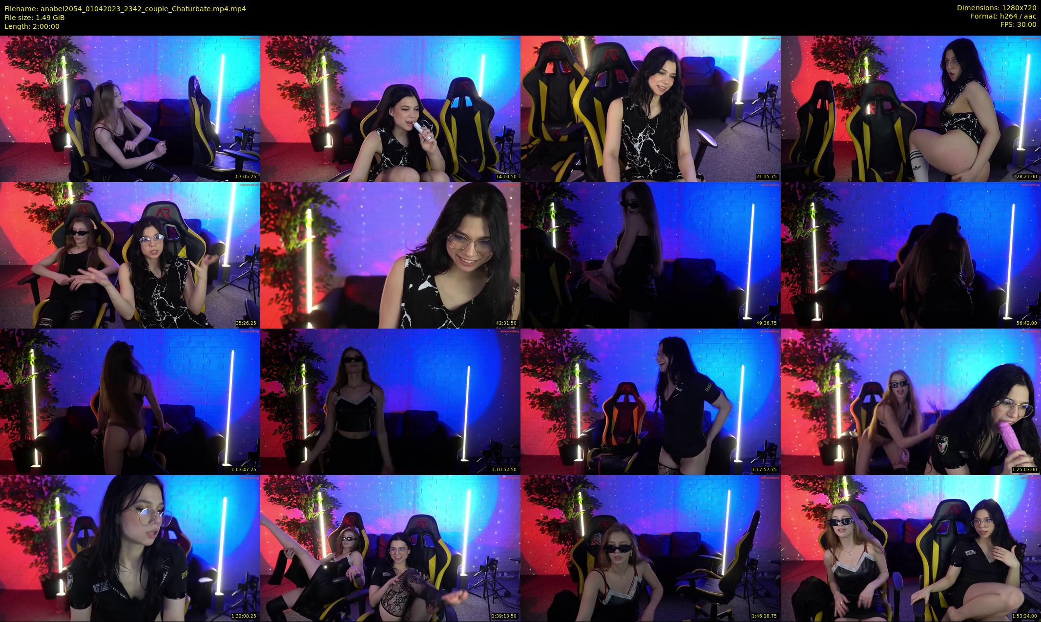 anabel2054 — 120 minute Chaturbate female cam show recording, 720p, Apr 1, 2023