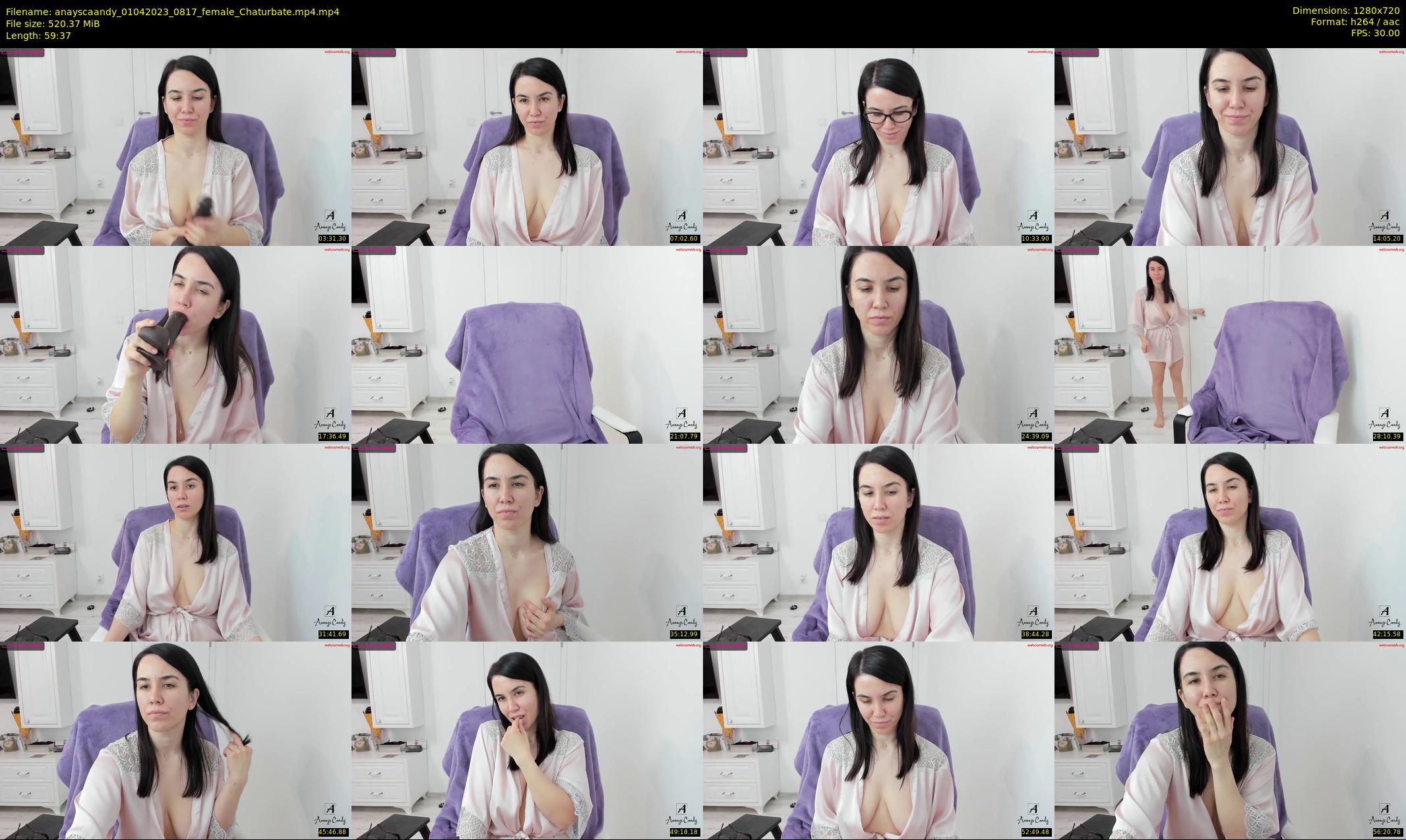 anayscaandy — 60 minute Chaturbate female cam show recording, 720p, Apr 1, 2023
