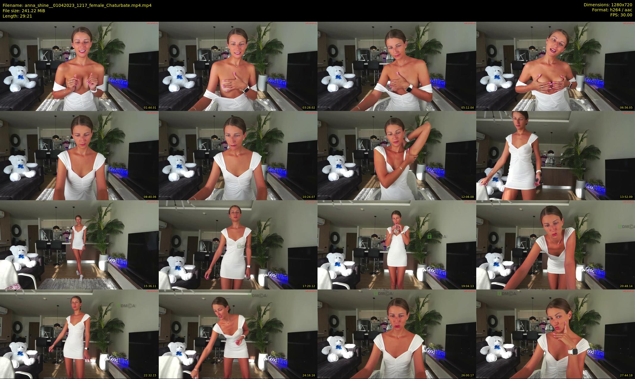 anna_shine_ — 30 minute Chaturbate female cam show recording, 720p, Apr 1, 2023