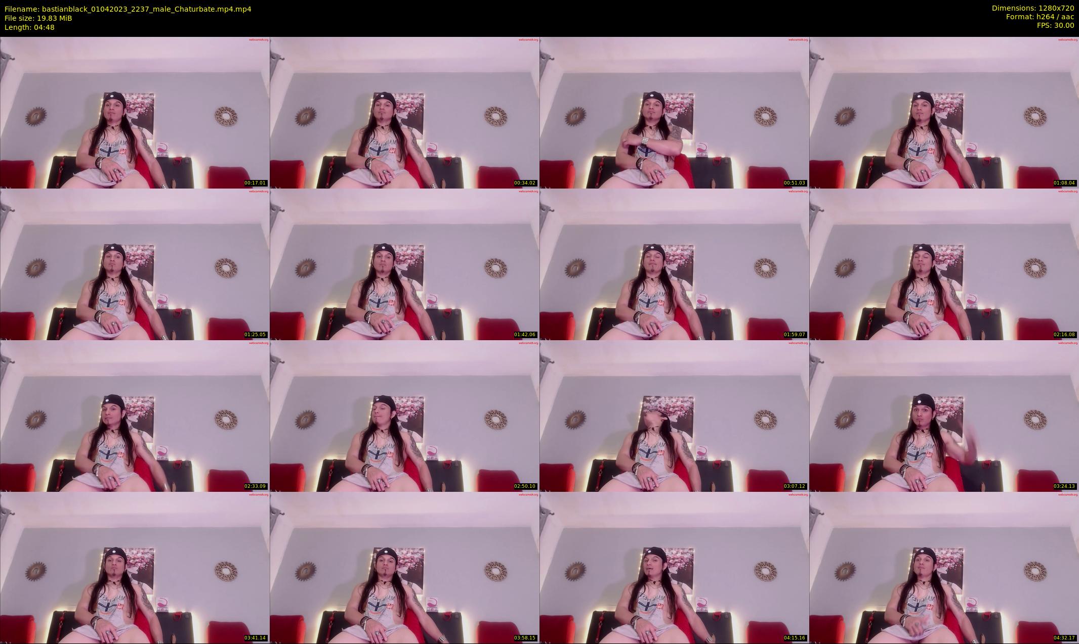 bastianblack — 5 minute Chaturbate male cam show recording, 720p, Apr 1, 2023