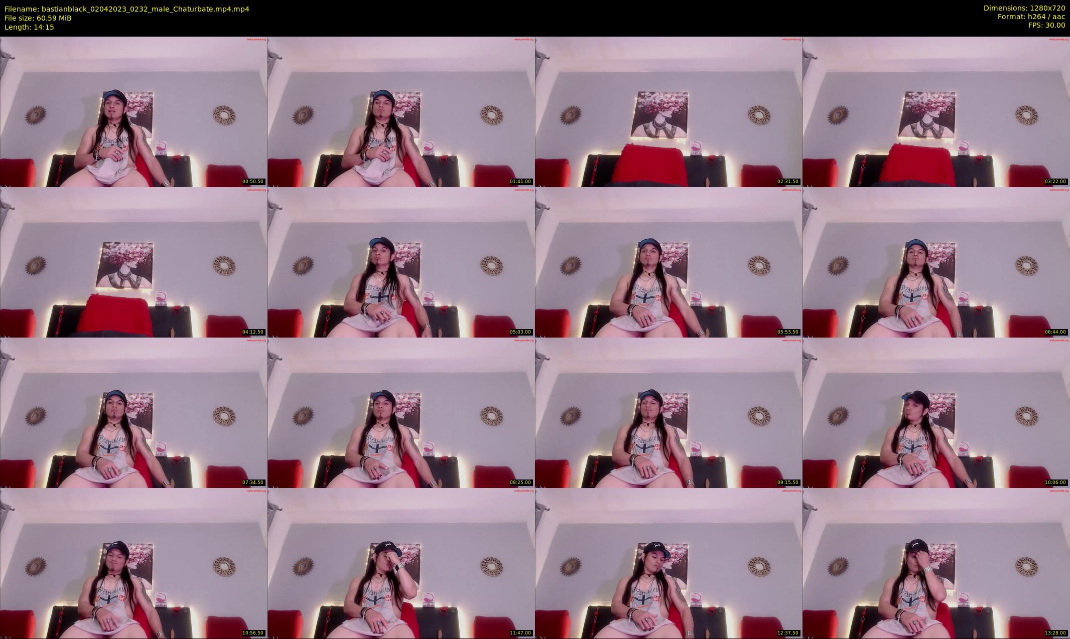 bastianblack — 15 minute Chaturbate male cam show recording, 720p, Apr 2, 2023