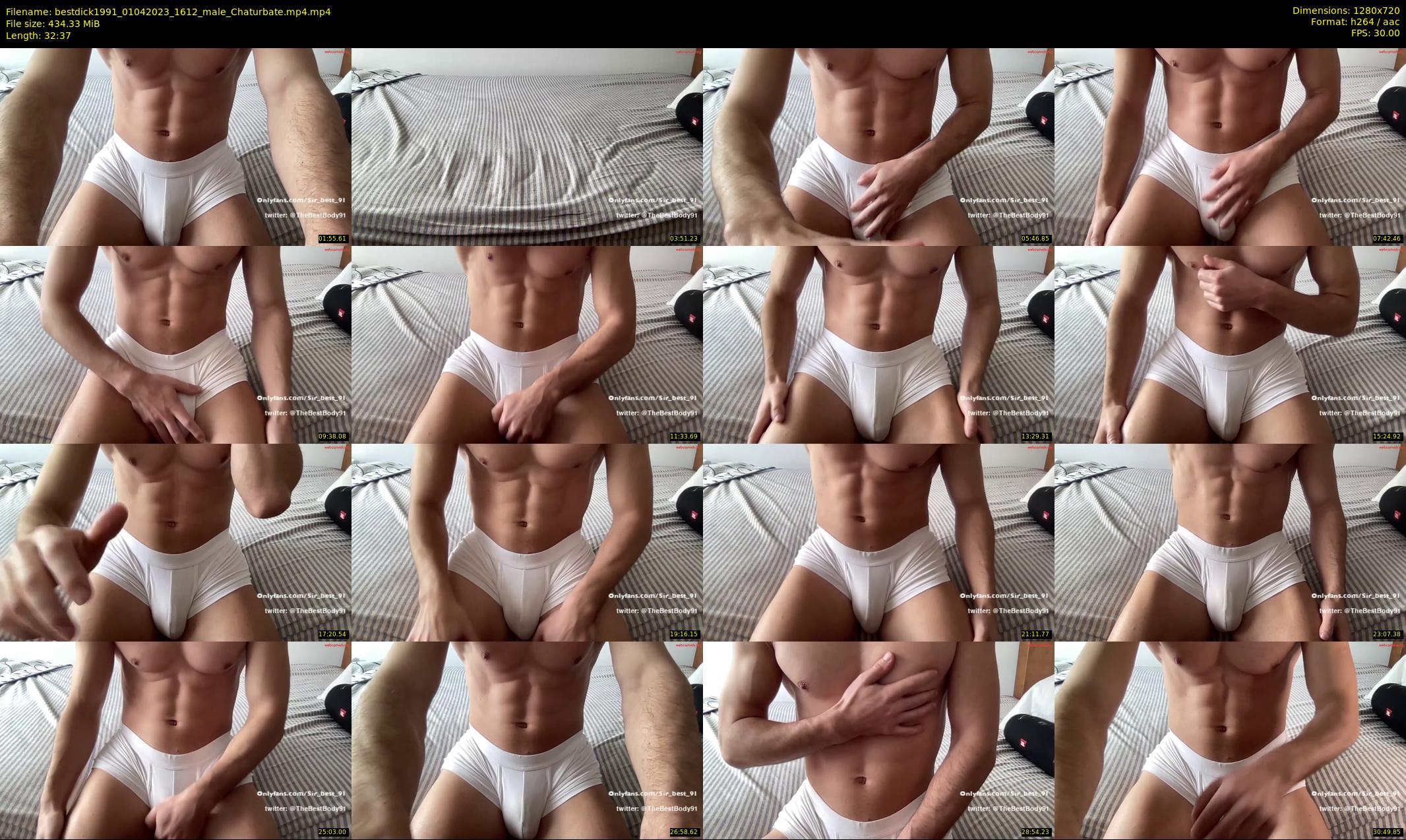 bestdick1991 — 33 minute Chaturbate male cam show recording, 720p, Apr 1, 2023