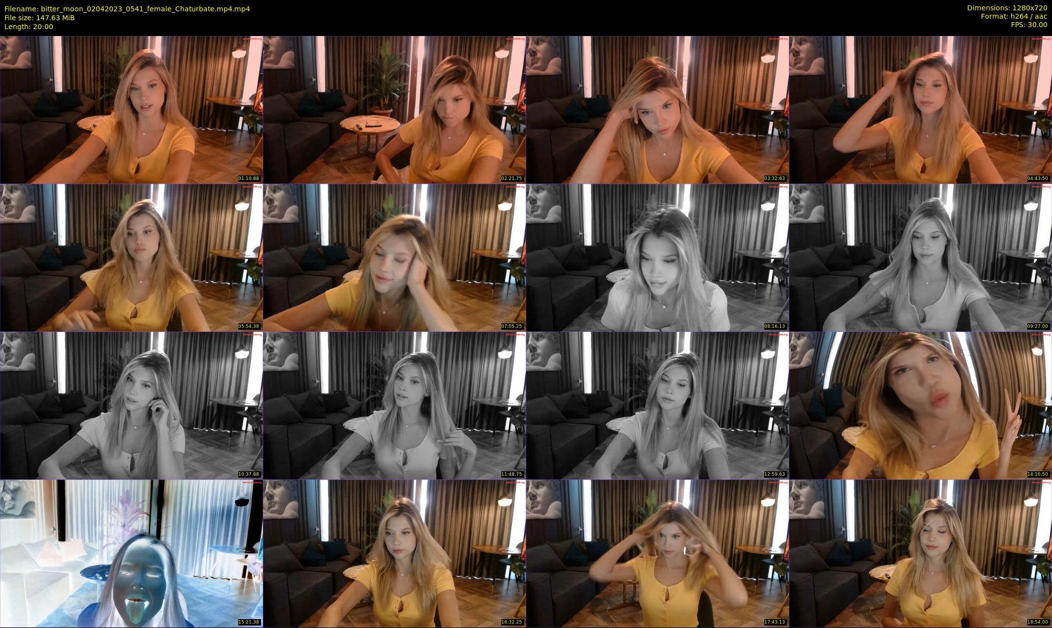 bitter_moon — 20 minute Chaturbate female cam show recording, 720p, Apr 2, 2023