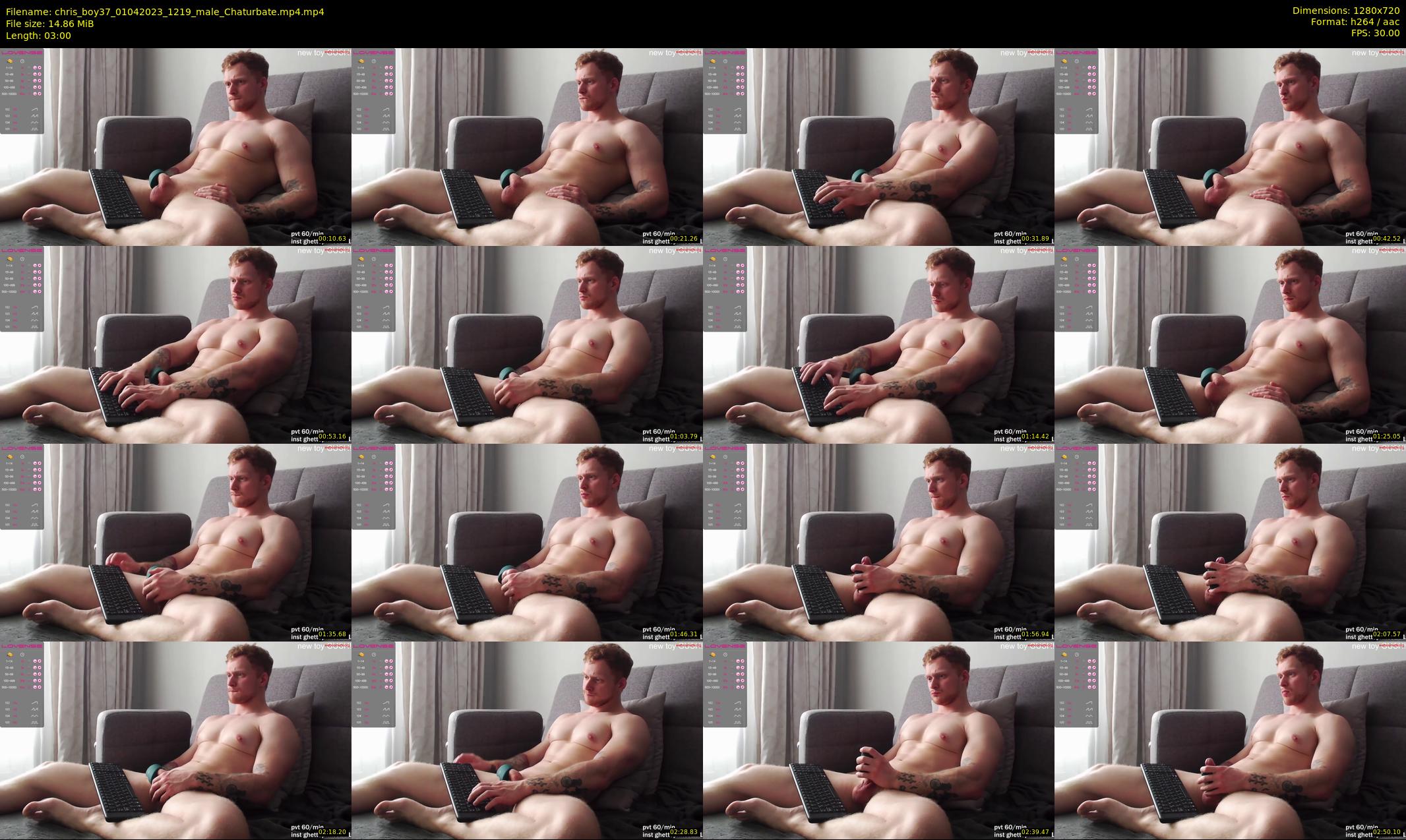 chris_boy37 — 3 minute Chaturbate male cam show recording, 720p, Apr 1, 2023