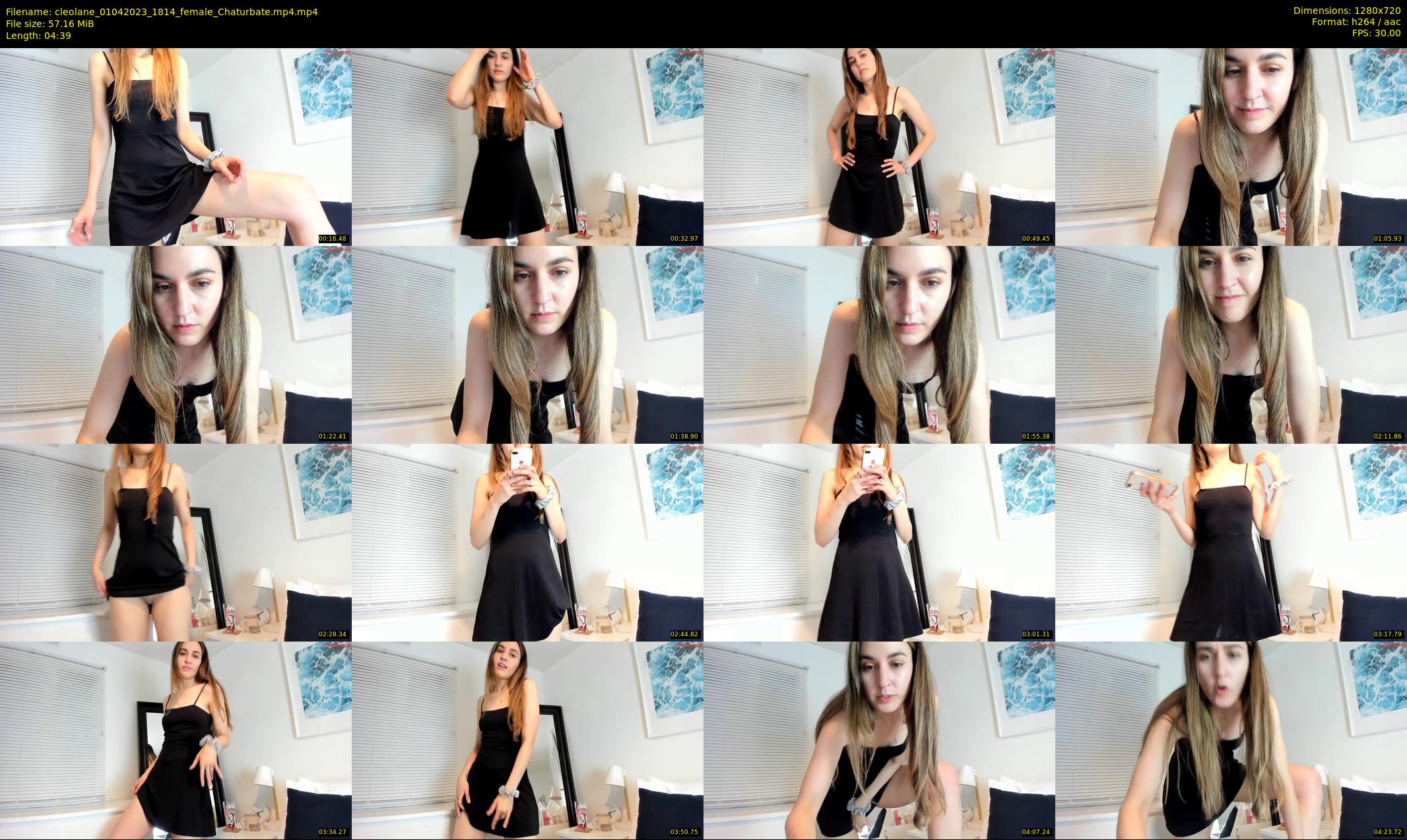 cleolane — 5 minute Chaturbate female cam show recording, 720p, Apr 1, 2023
