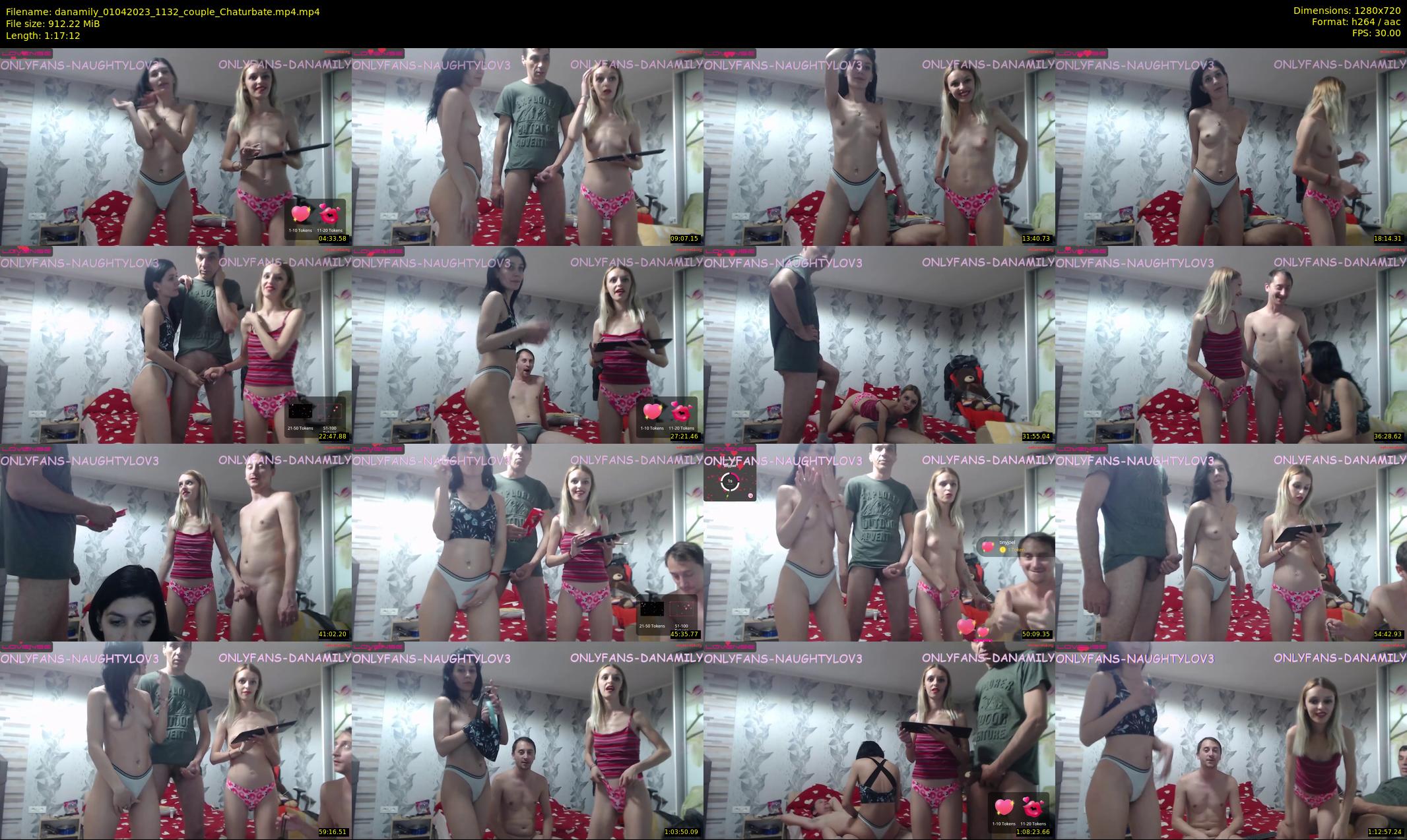 danamily — 78 minute Chaturbate female cam show recording, 720p, Apr 1, 2023