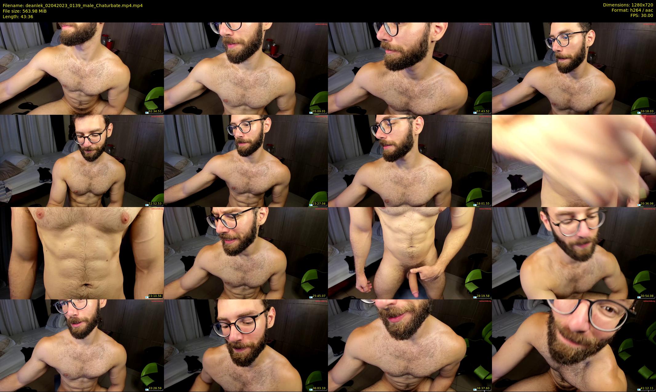 deanlek — 44 minute Chaturbate male cam show recording, 720p, Apr 2, 2023