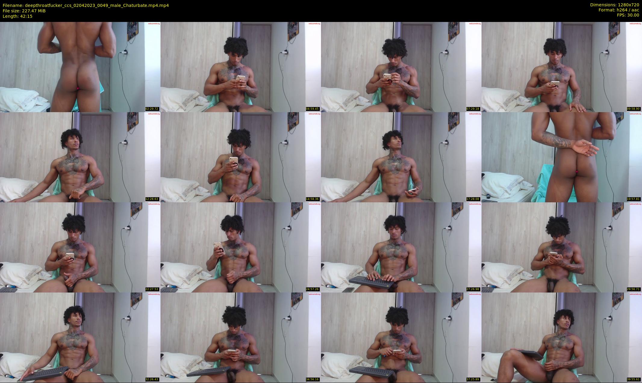 deepthroatfucker_ccs — 43 minute Chaturbate male cam show recording, 720p, Apr 2, 2023