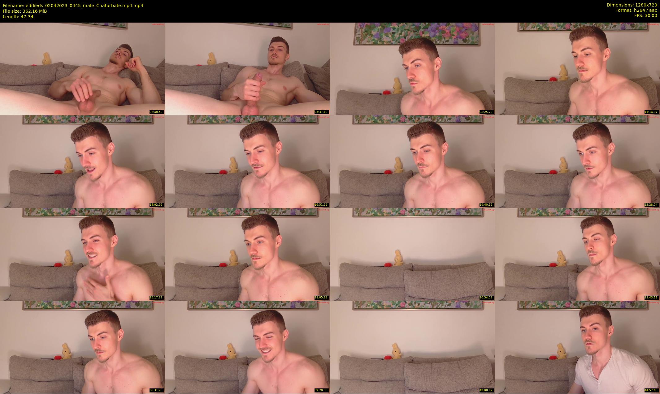 eddieds — 48 minute Chaturbate male cam show recording, 720p, Apr 2, 2023
