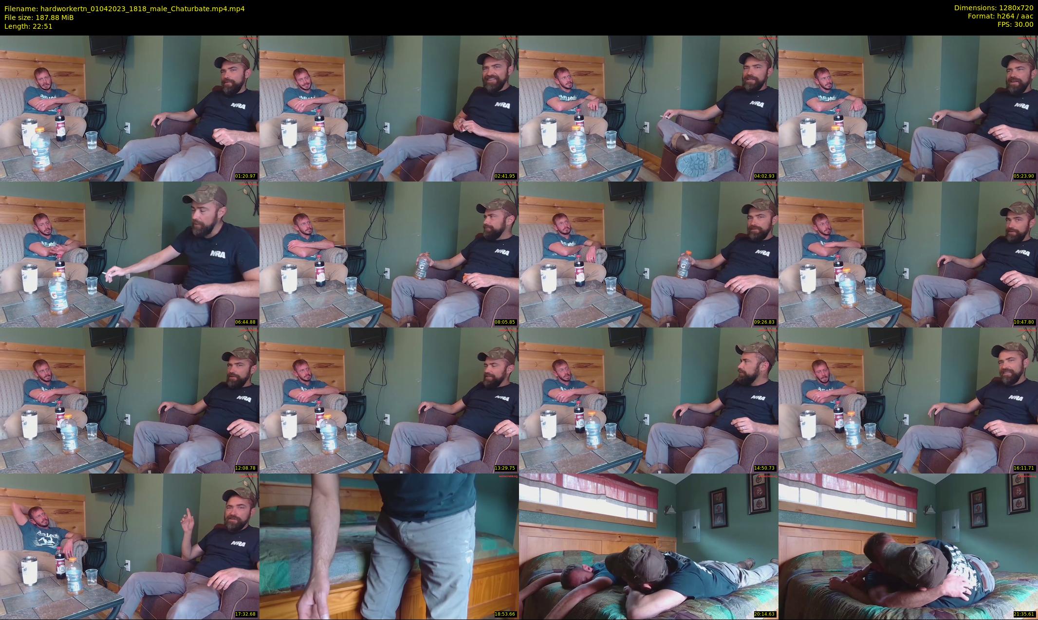 hardworkertn — 23 minute Chaturbate male cam show recording, 720p, Apr 1, 2023