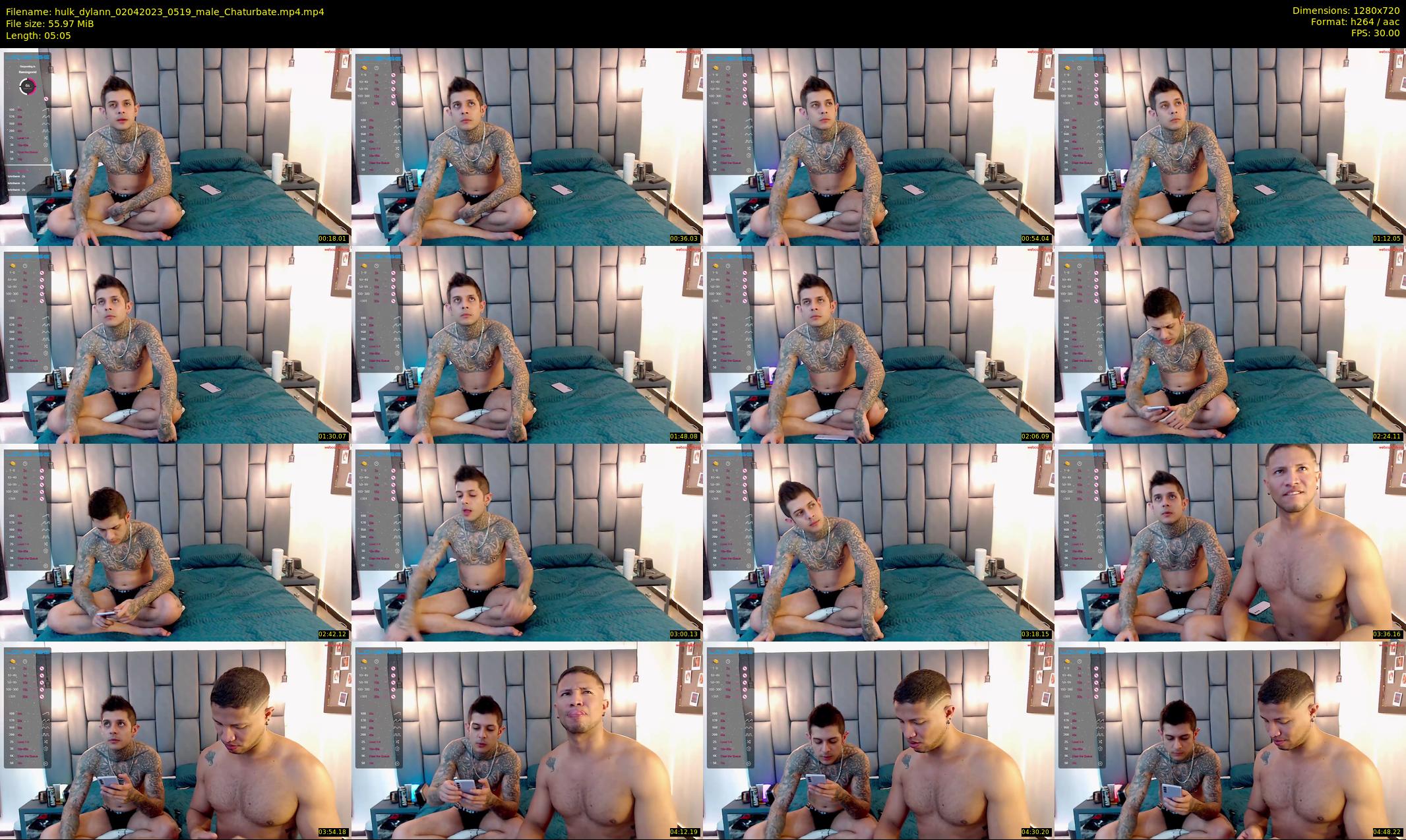 hulk_dylann — 6 minute Chaturbate male cam show recording, 720p, Apr 2, 2023