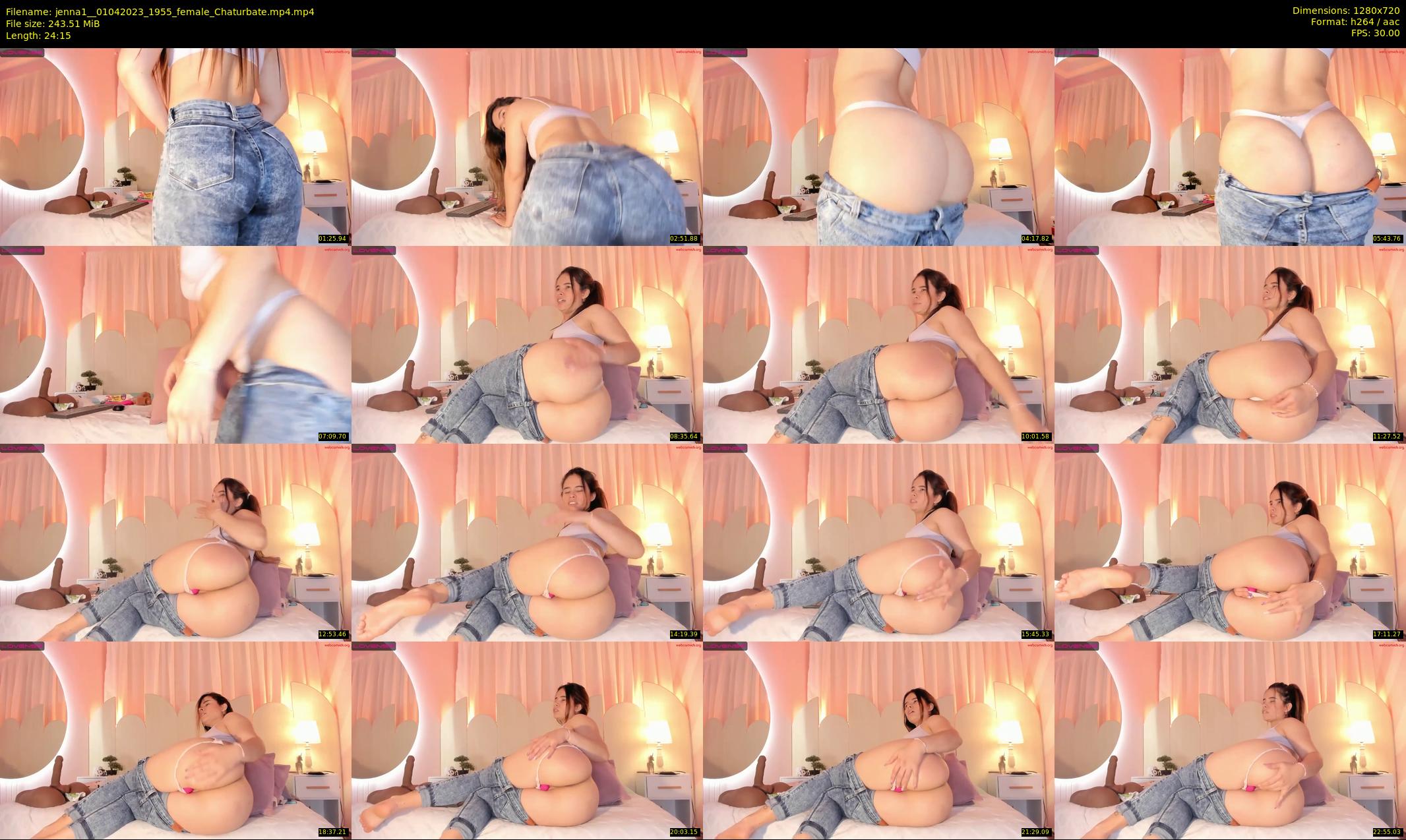 jenna1_ — 25 minute Chaturbate female cam show recording, 720p, Apr 1, 2023