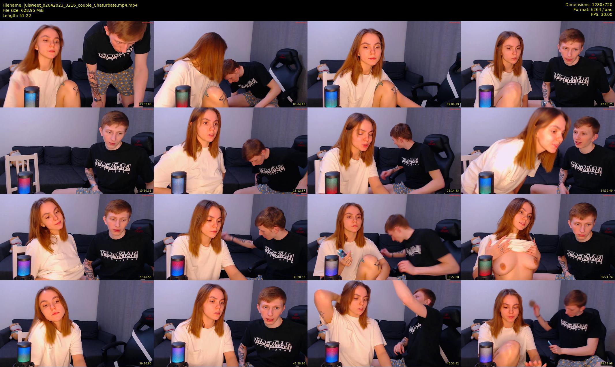 julsweet — 52 minute Chaturbate male cam show recording, 720p, Apr 2, 2023