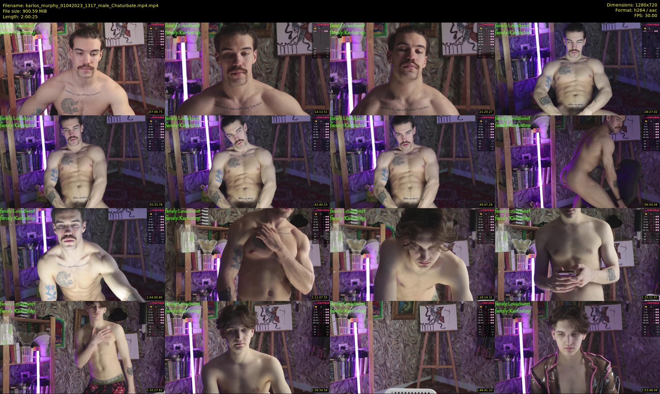 karlos_murphy — 121 minute Chaturbate male cam show recording, 720p, Apr 1, 2023
