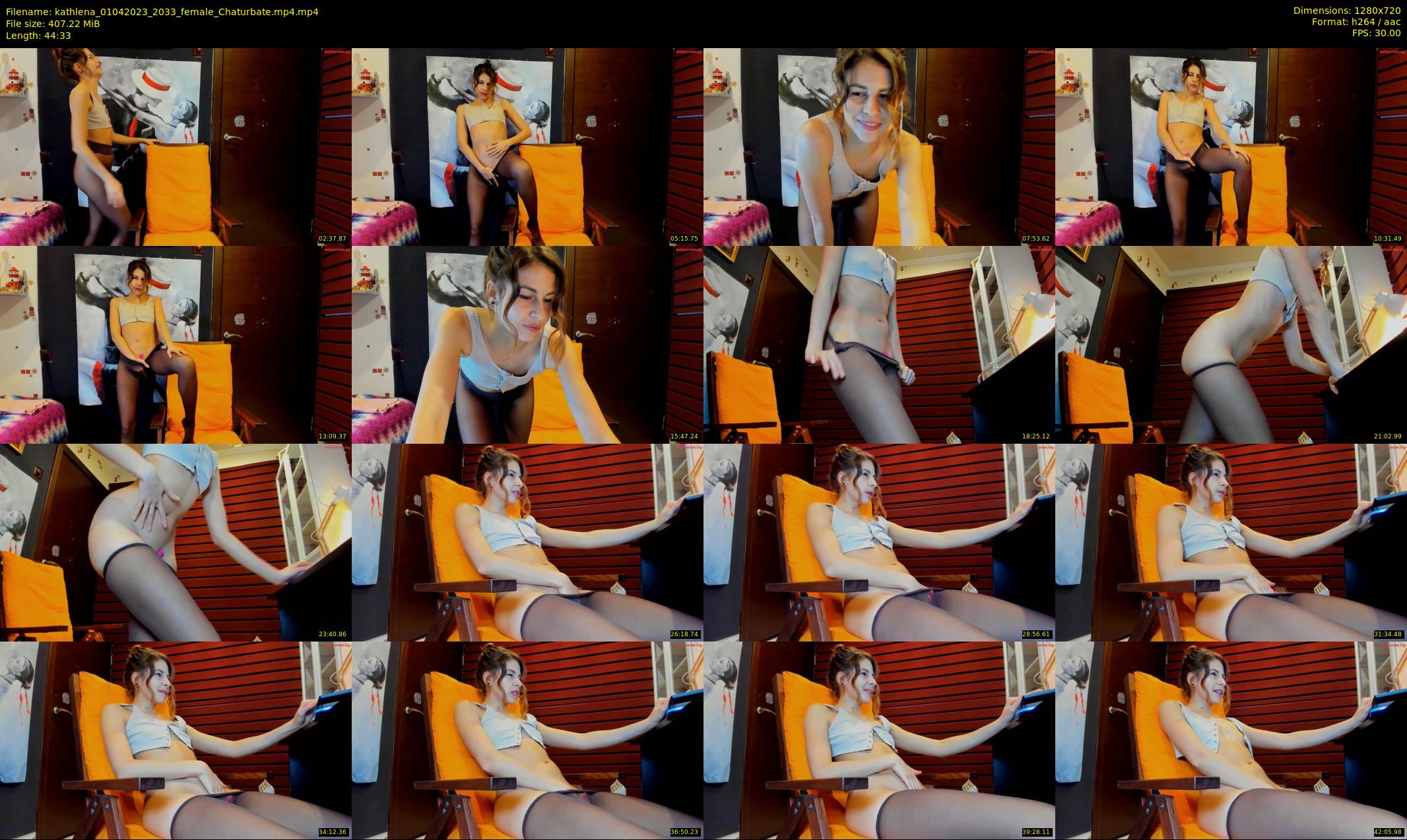 kathlena — 45 minute Chaturbate female cam show recording, 720p, Apr 1, 2023
