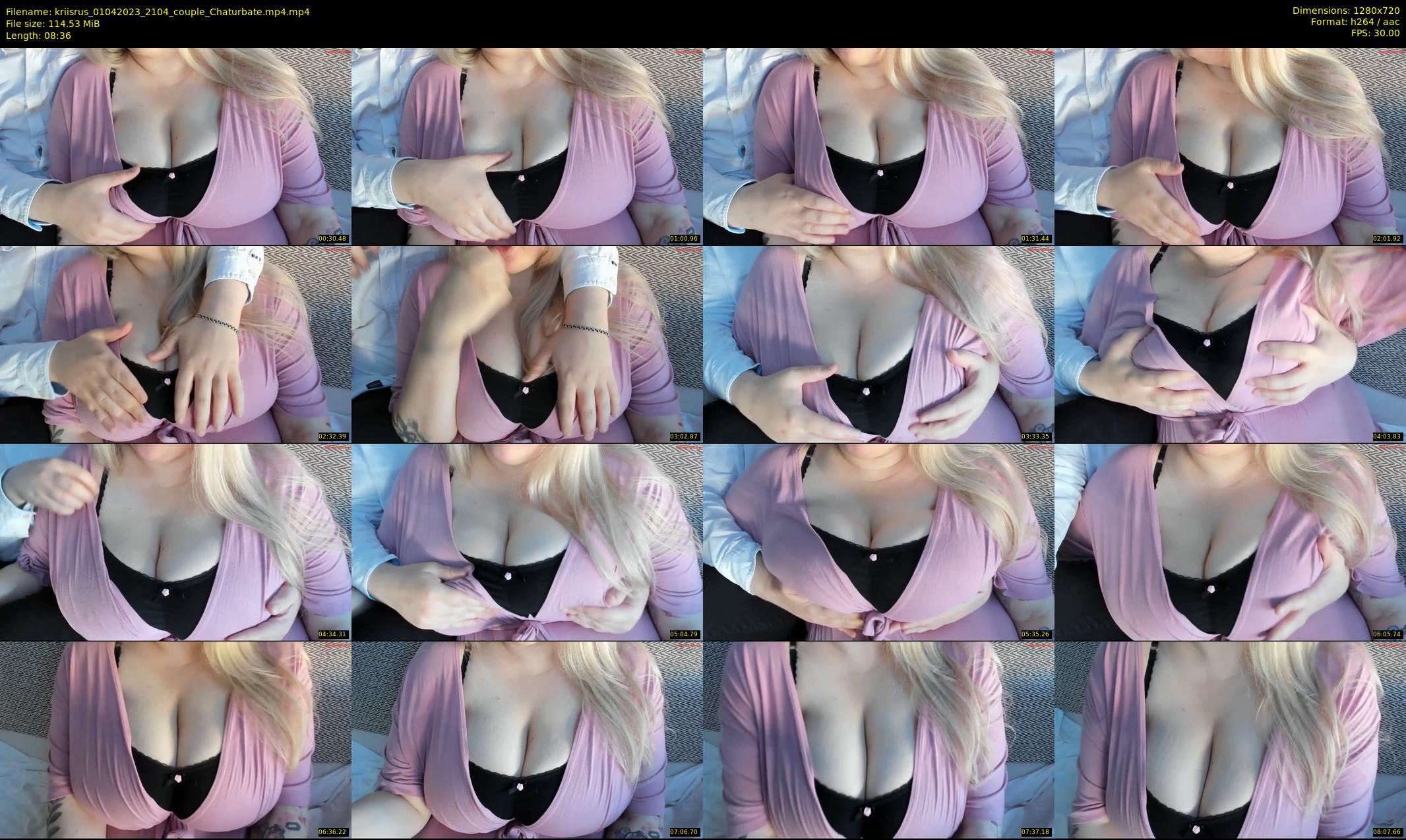 kriisrus — 9 minute Chaturbate female cam show recording, 720p, Apr 1, 2023