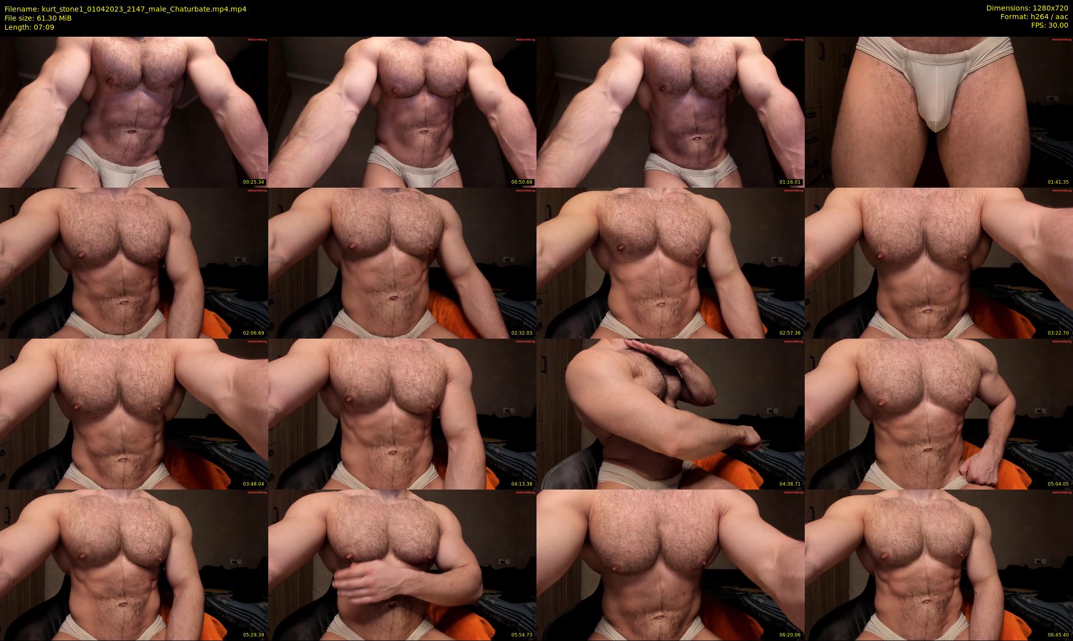 kurt_stone1 — 8 minute Chaturbate male cam show recording, 720p, Apr 1, 2023