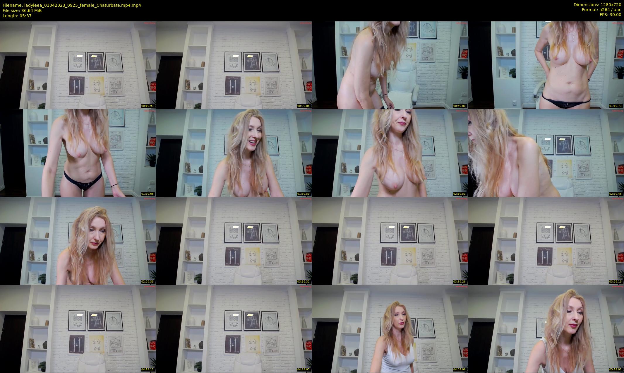 ladyleea — 6 minute Chaturbate female cam show recording, 720p, Apr 1, 2023
