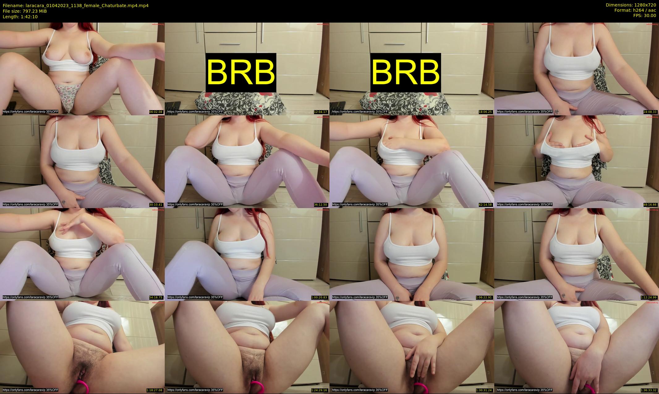 laracara — 103 minute Chaturbate female cam show recording, 720p, Apr 1, 2023