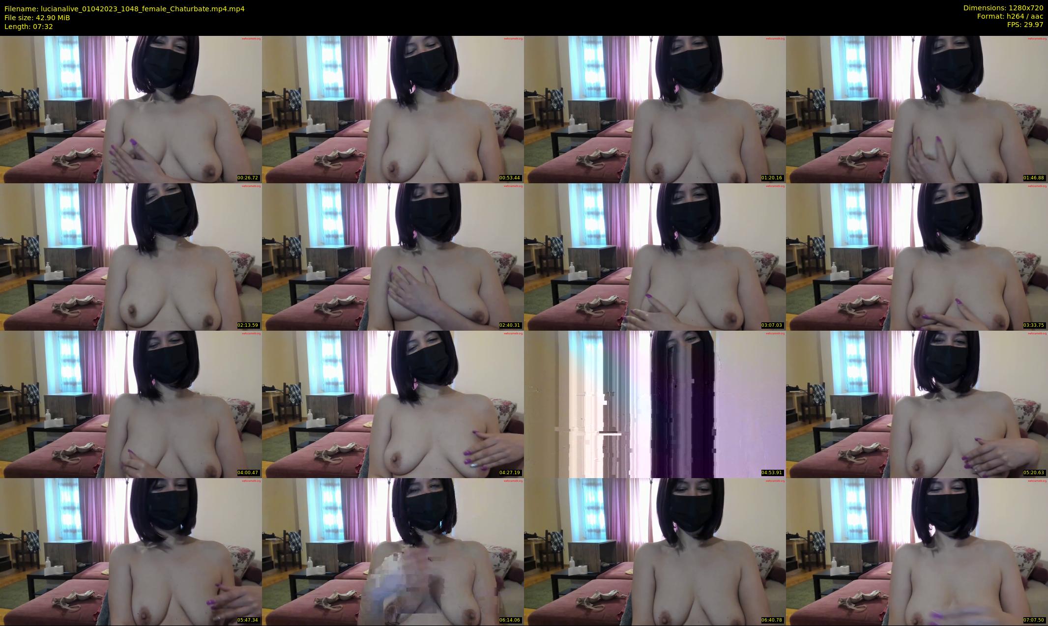lucianalive — 8 minute Chaturbate female cam show recording, 720p, Apr 1, 2023