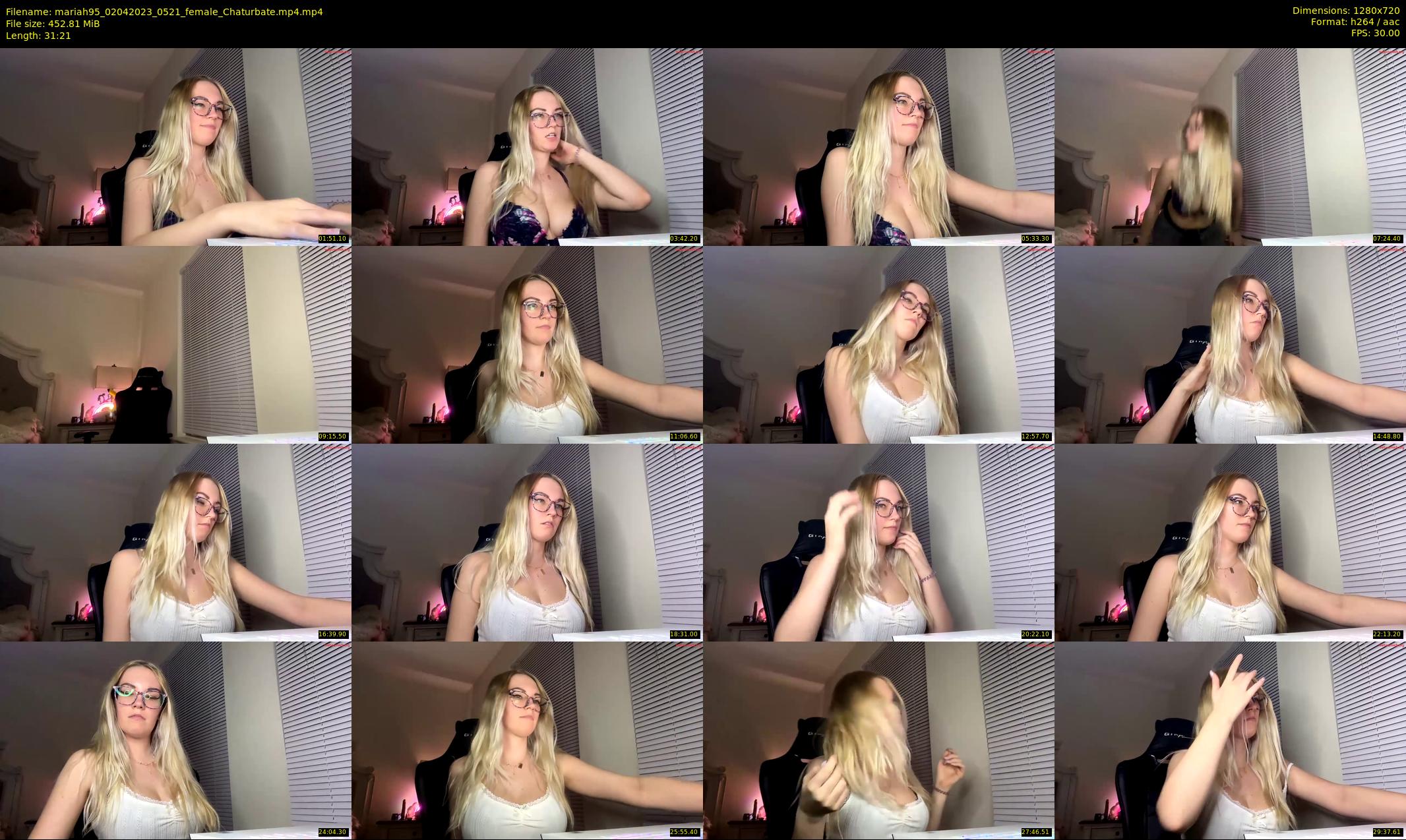 mariah95 — 32 minute Chaturbate female cam show recording, 720p, Apr 2, 2023